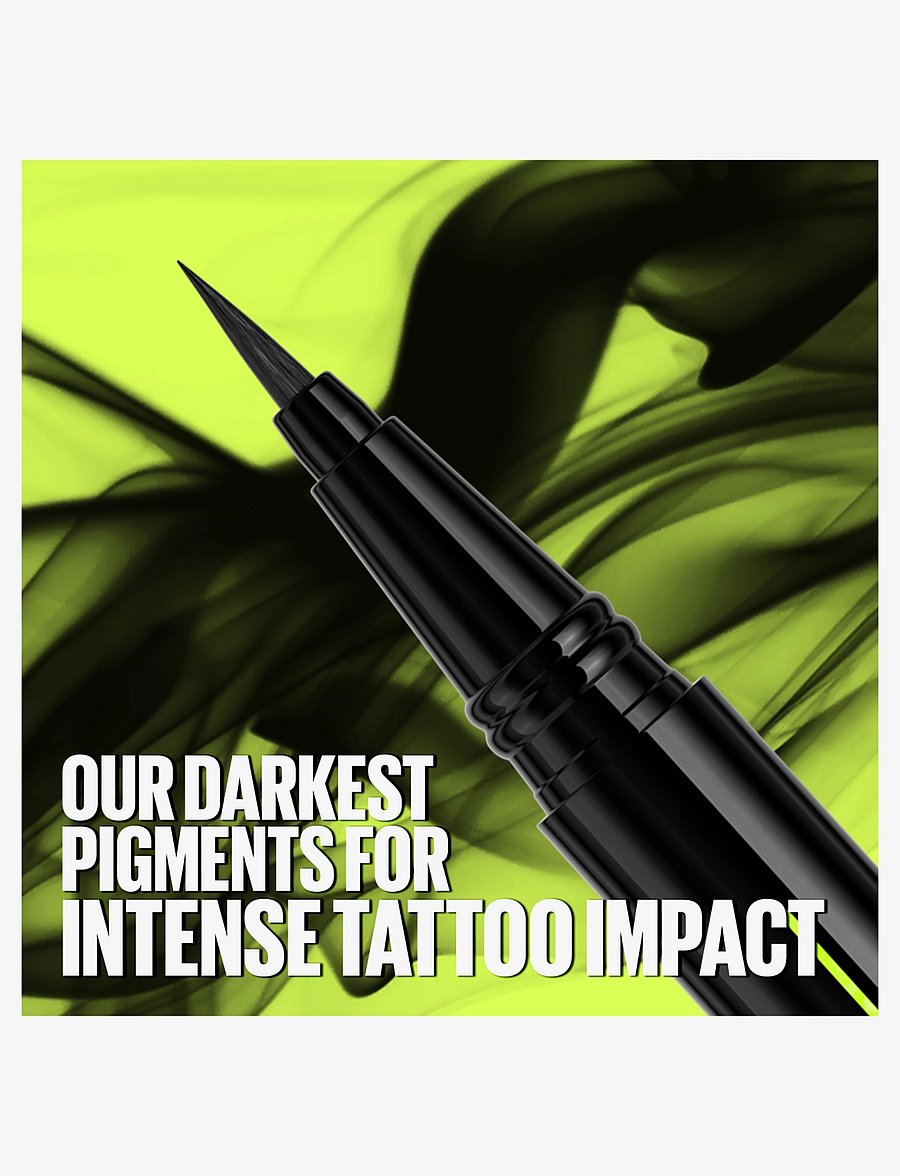 Maybelline - Maybelline New York, Tattoo Liner Ink Pen, 881 Matte Black, 1ml - makeup - matte black - 4