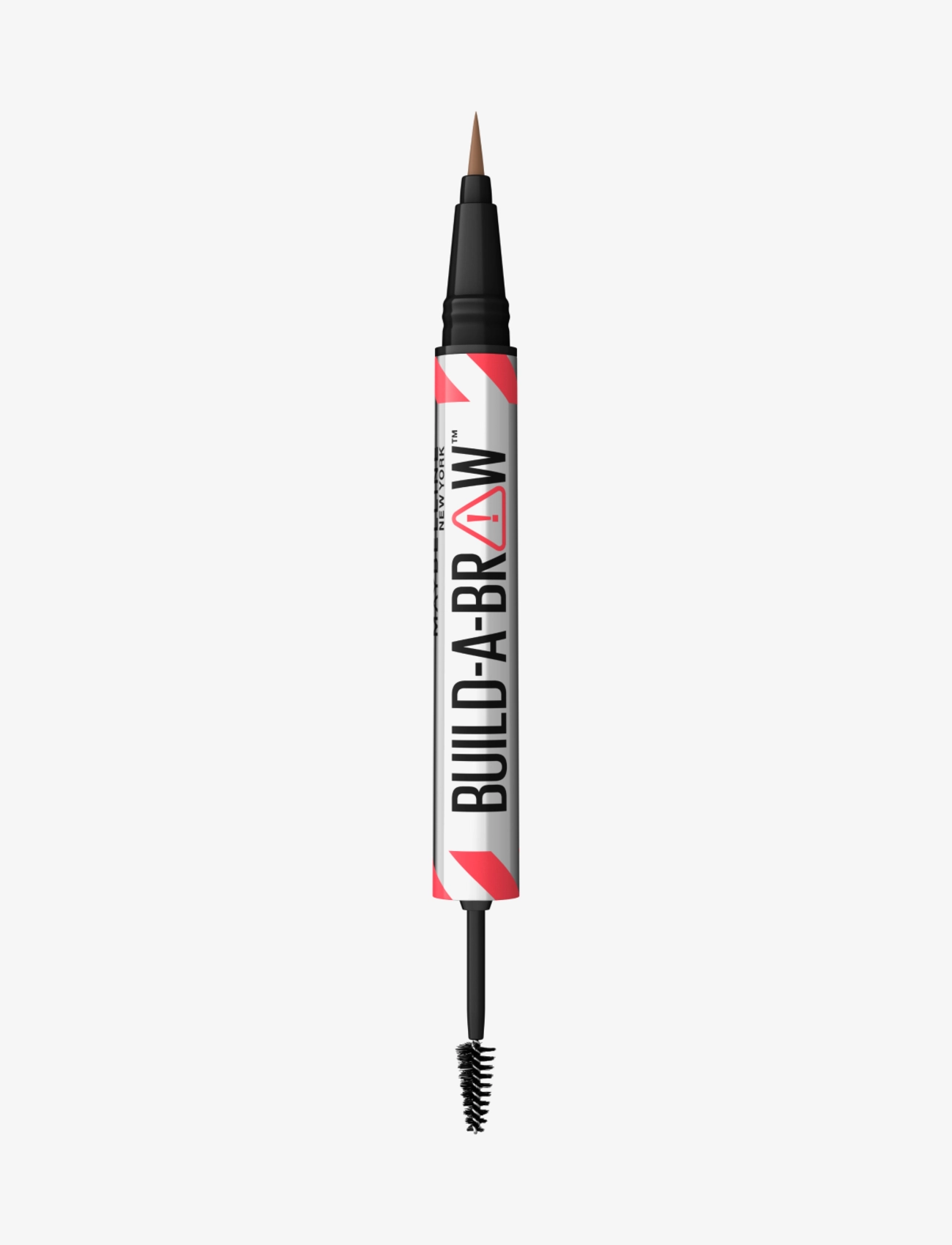 Maybelline Maybelline New York, Build-A-Brow Pen, 255 Soft Brown, 0.4ml, 1 st, Brown, Øjenbryn > Øjenbrynsblyant, Dame