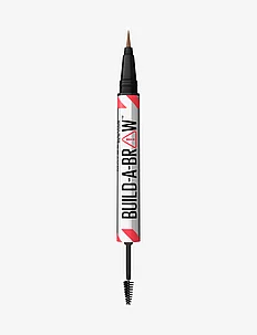 Maybelline New York, Build-a-Brow Pen, 255 Soft Brown, 0.4ml, Maybelline