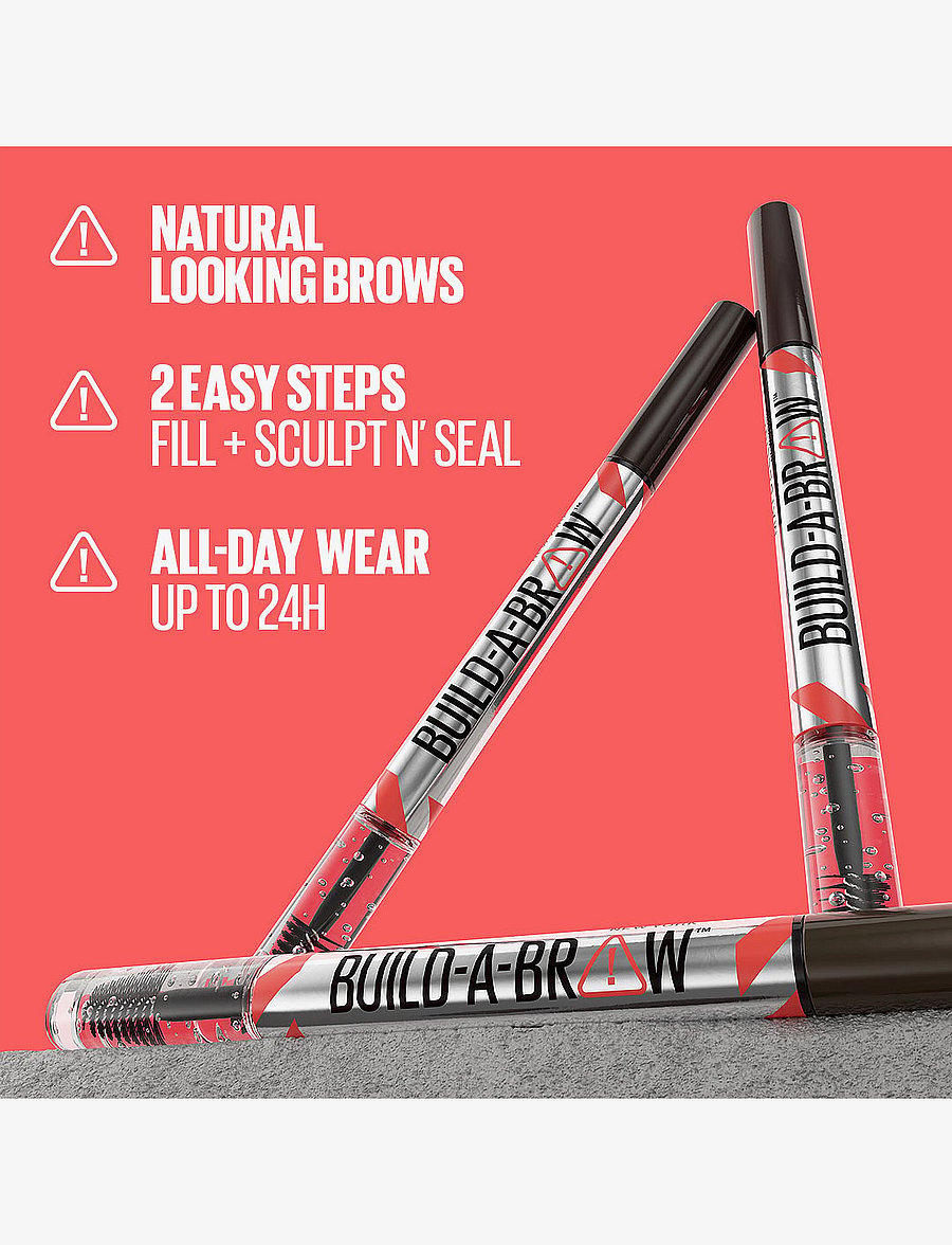 Maybelline - Maybelline New York, Build-a-Brow Pen, 255 Soft Brown, 0.4ml - silmad ja kulmud - soft brown - 3