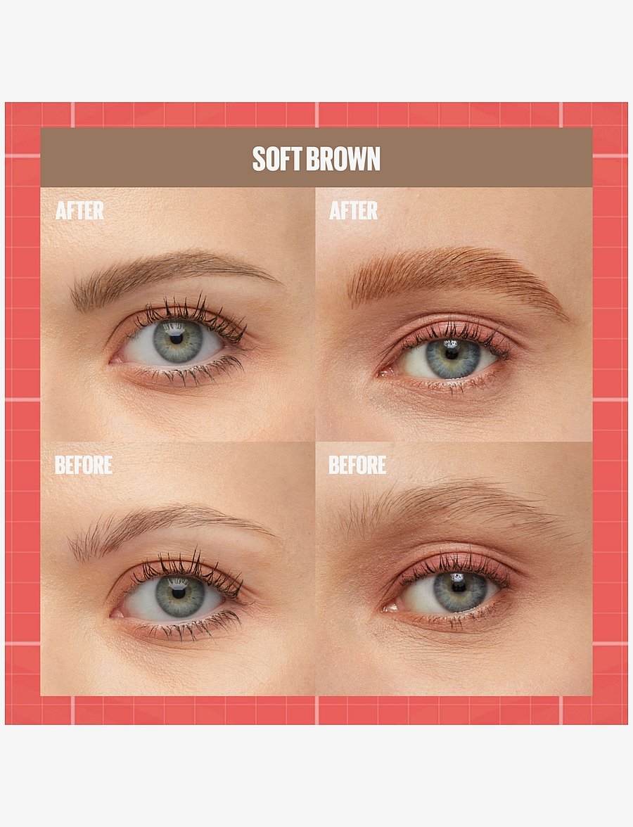Maybelline - Maybelline New York, Build-a-Brow Pen, 255 Soft Brown, 0.4ml - silmad ja kulmud - soft brown - 4