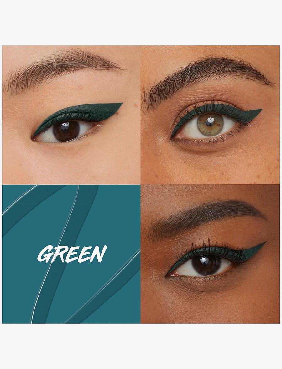 Maybelline - Maybelline New York, Hyper Precise, Liquid Eyeliner, 730 Green, 1ml - makeup - green - 5