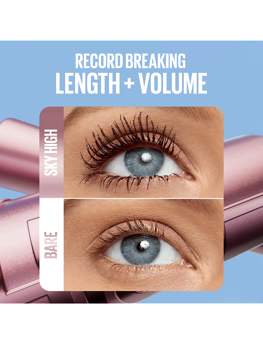 Maybelline - Maybelline New York, Lash Sensational, Sky High, Mascara, Burgundy Haze, 7.2ml - silmad ja kulmud - burgundy haze - 3