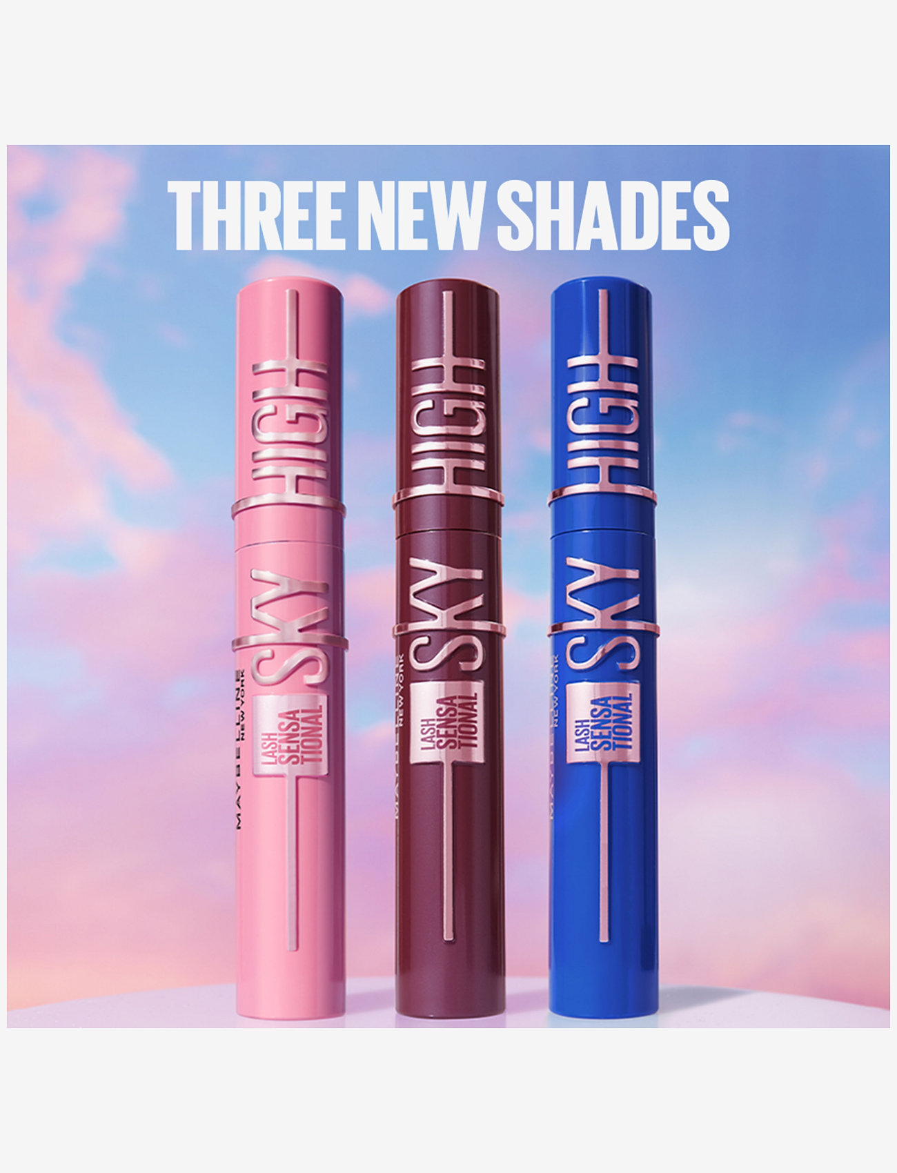 Maybelline - Maybelline New York, Lash Sensational, Sky High, Mascara, Burgundy Haze, 7.2ml - makeup - burgundy haze - 4