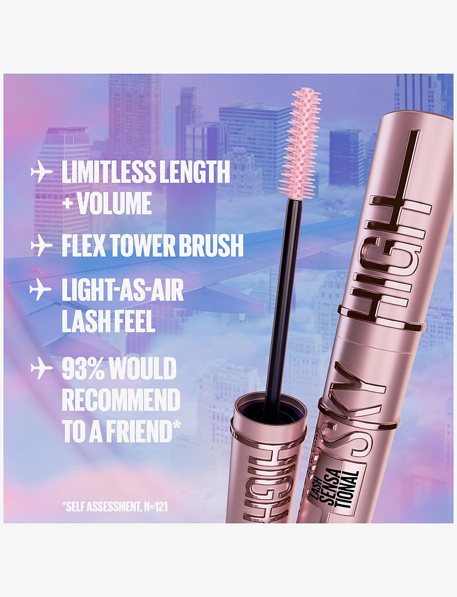 Maybelline - Maybelline New York, Lash Sensational, Sky High, Mascara, Pink Air, 7.2ml - silmad ja kulmud - pink air - 4