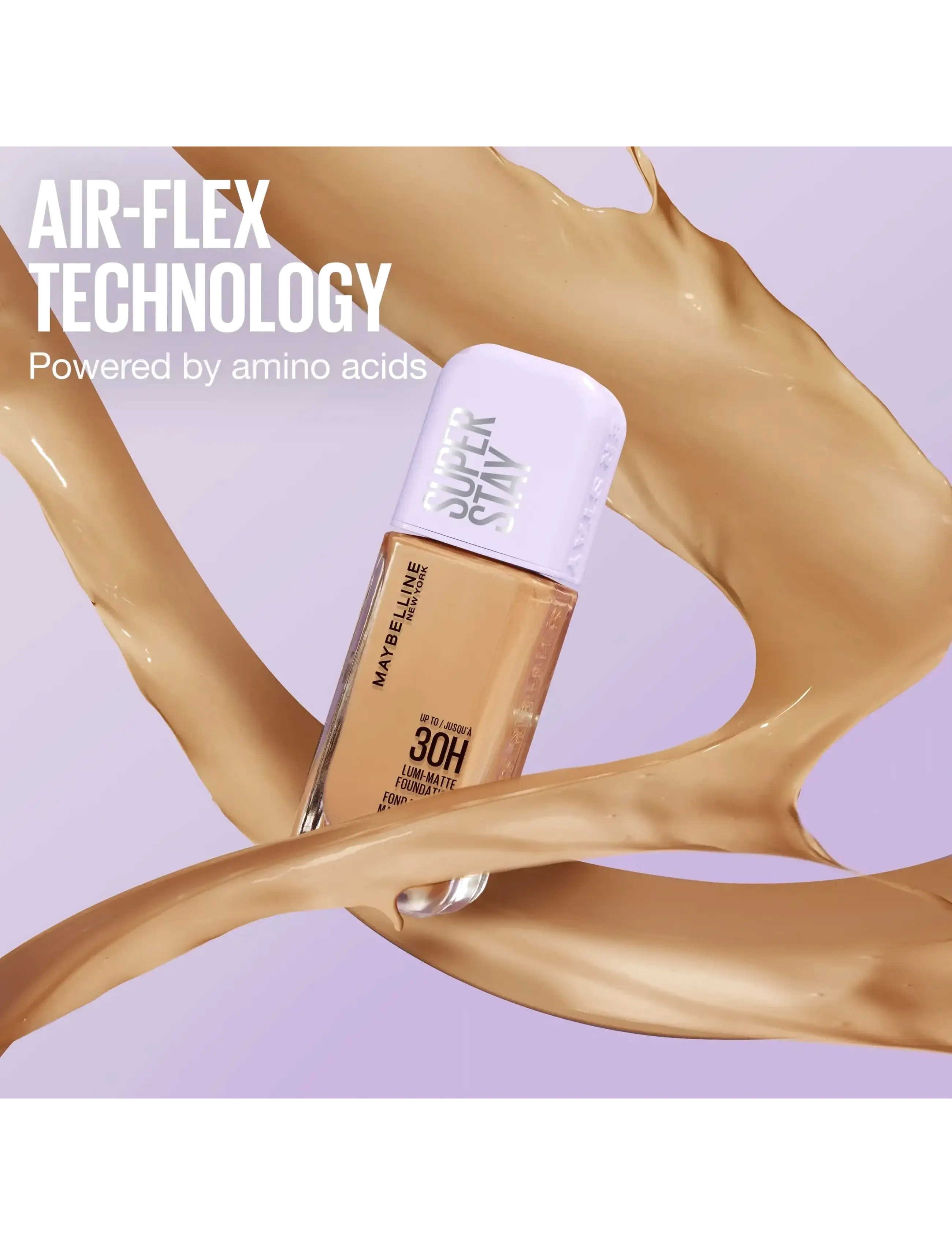 Maybelline - Maybelline New York Super Stay Lumi-Matte Foundation 35 ml - makeup - nude 350 - 3