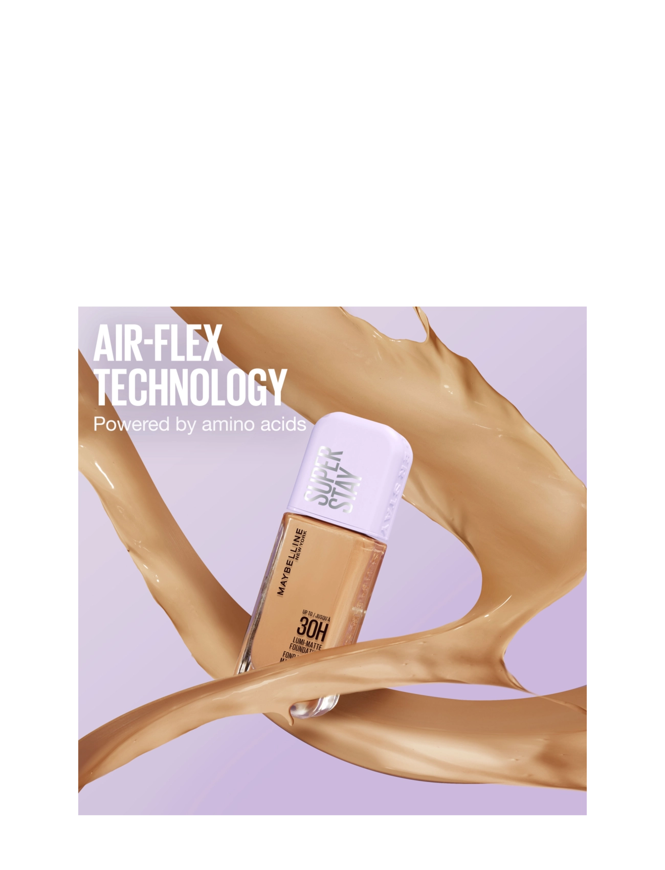 Maybelline - Maybelline New York Superstay Lumi Matte Foundation - sminke - 129 - 4