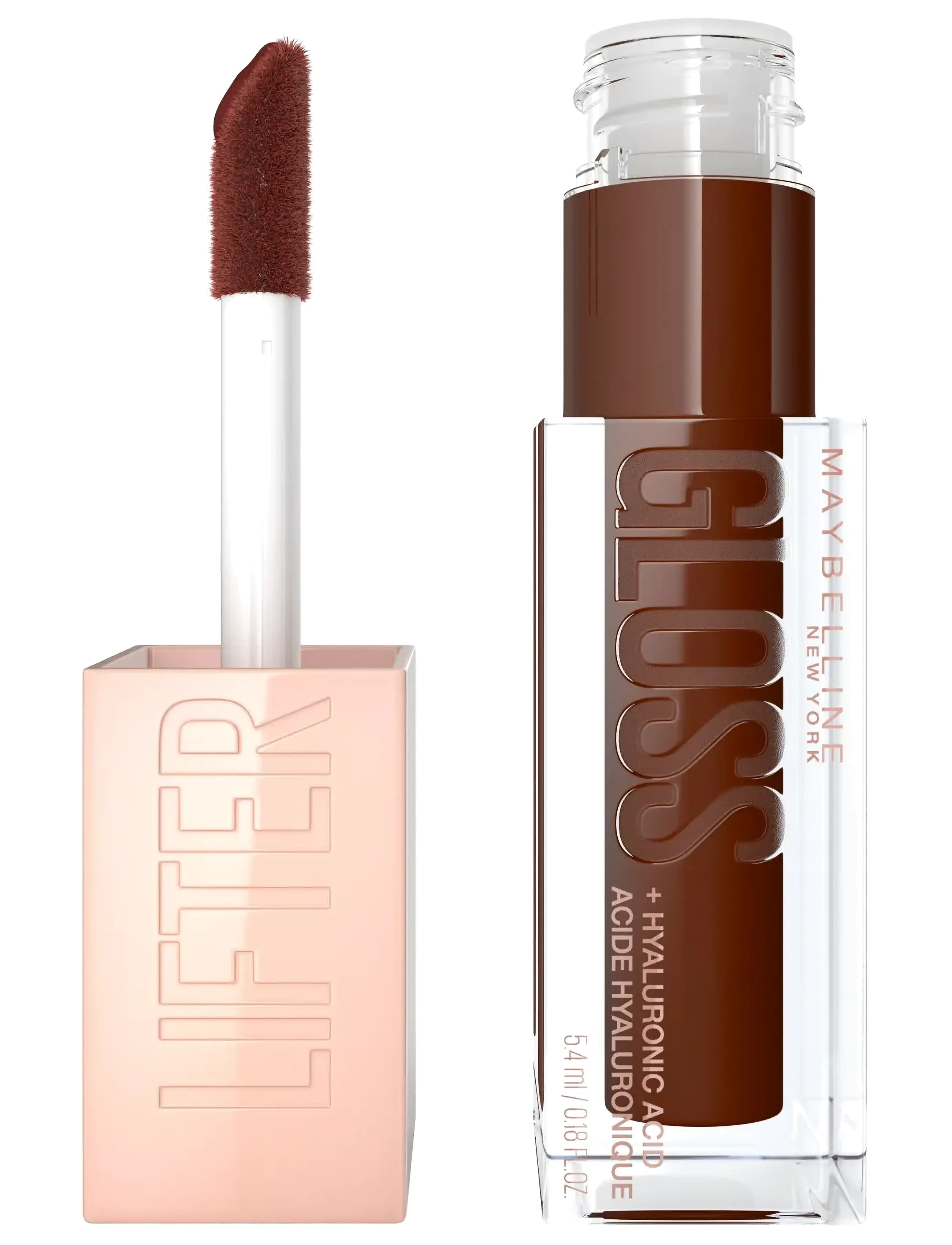 Maybelline New York Lifter Gloss, Lipgloss, Brun, Str: 5.4 ML