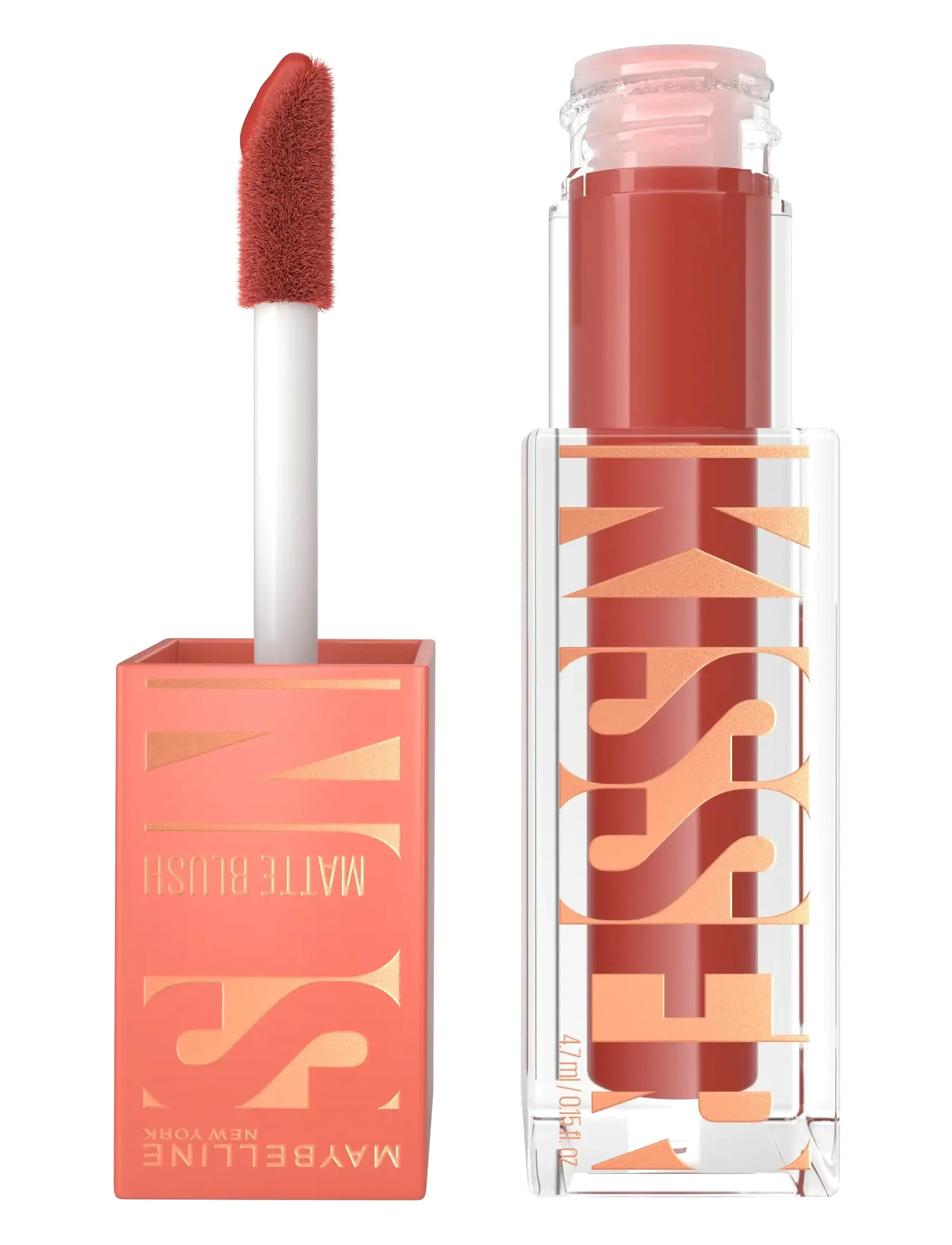 Maybelline Maybelline New York Sunkisser Matte Liquid Blush 4,7 ml, 4.7 ml, Coral, Ansigt > Rouge, Dame