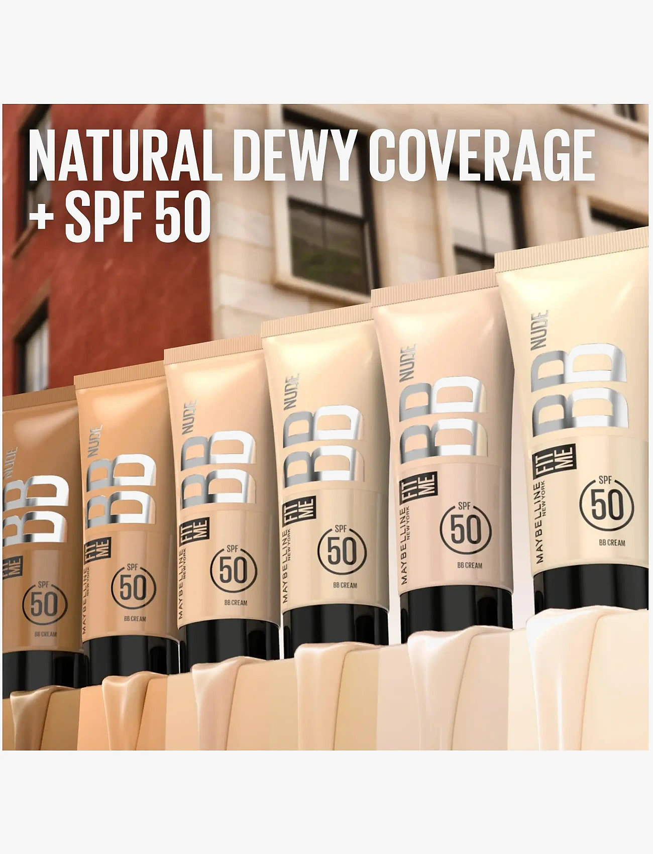 Maybelline - Maybelline New York Fit Me Nude BB Cream SPF50 - makeup - 10 - 4