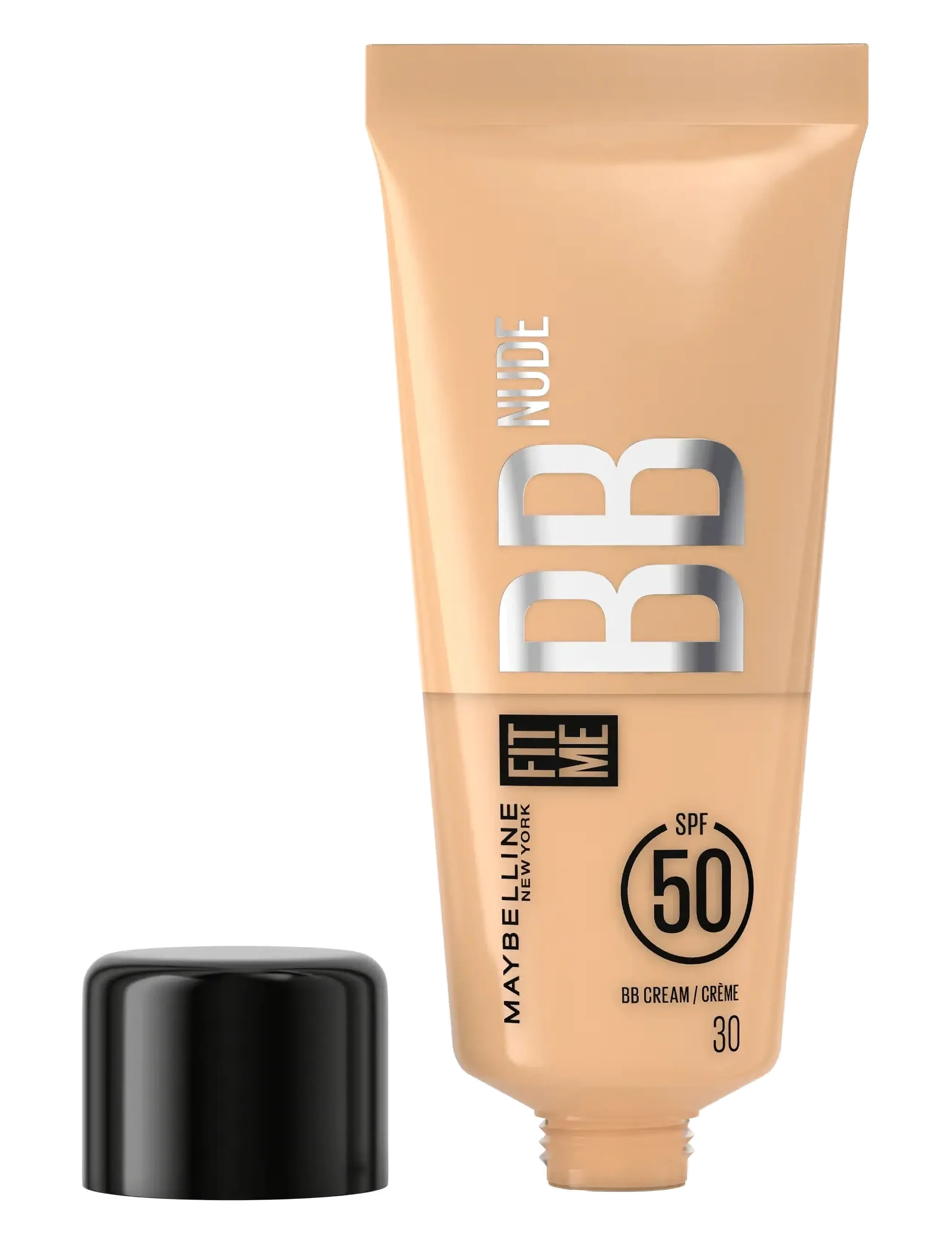 Maybelline Maybelline New York Fit Me Nude BB Cream SPF50 - BB- ja CC-kreem - 30 / clear