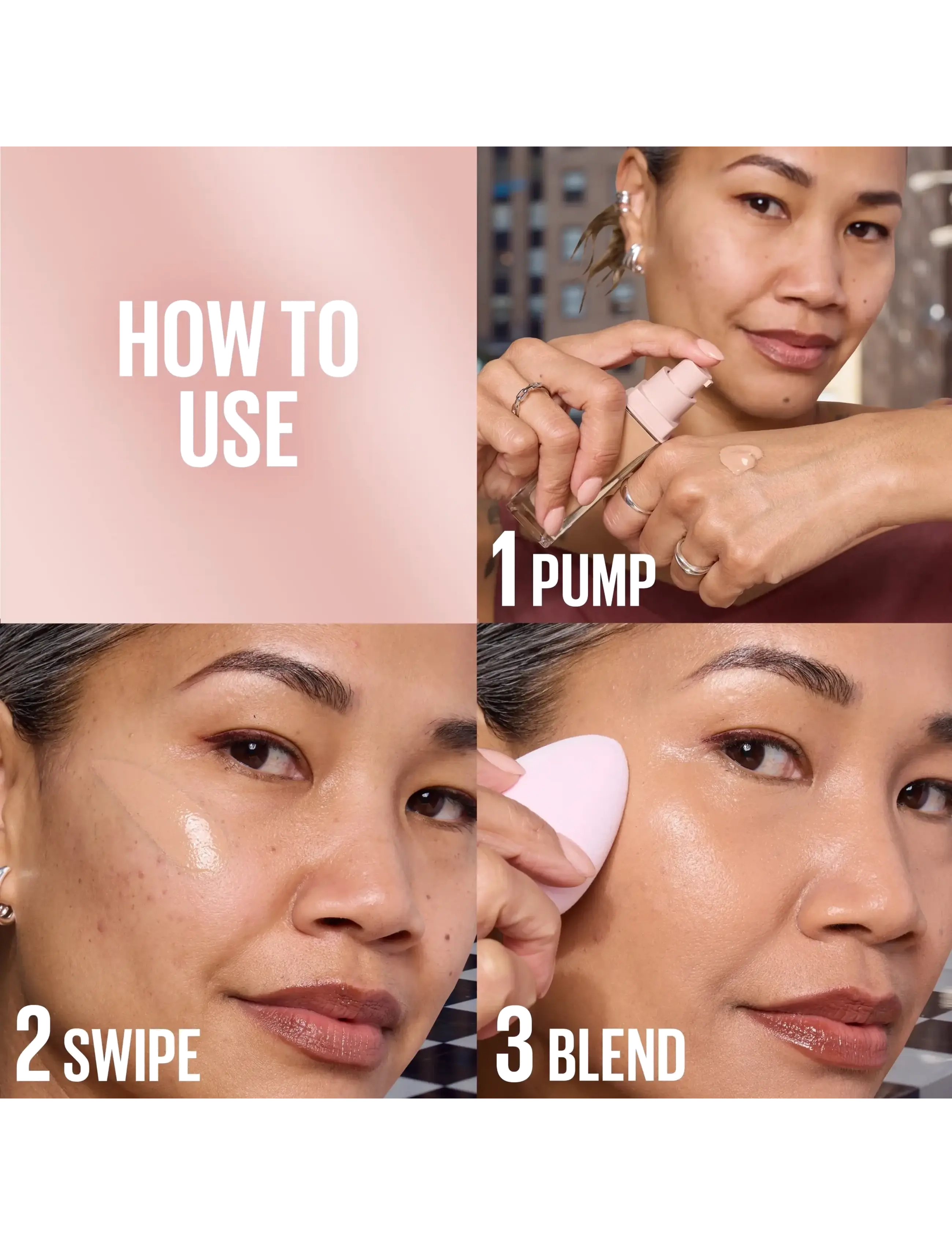 Maybelline - Maybelline New York Lifter Plump & Glow Foundation - förðunarvörur - 110 - 5