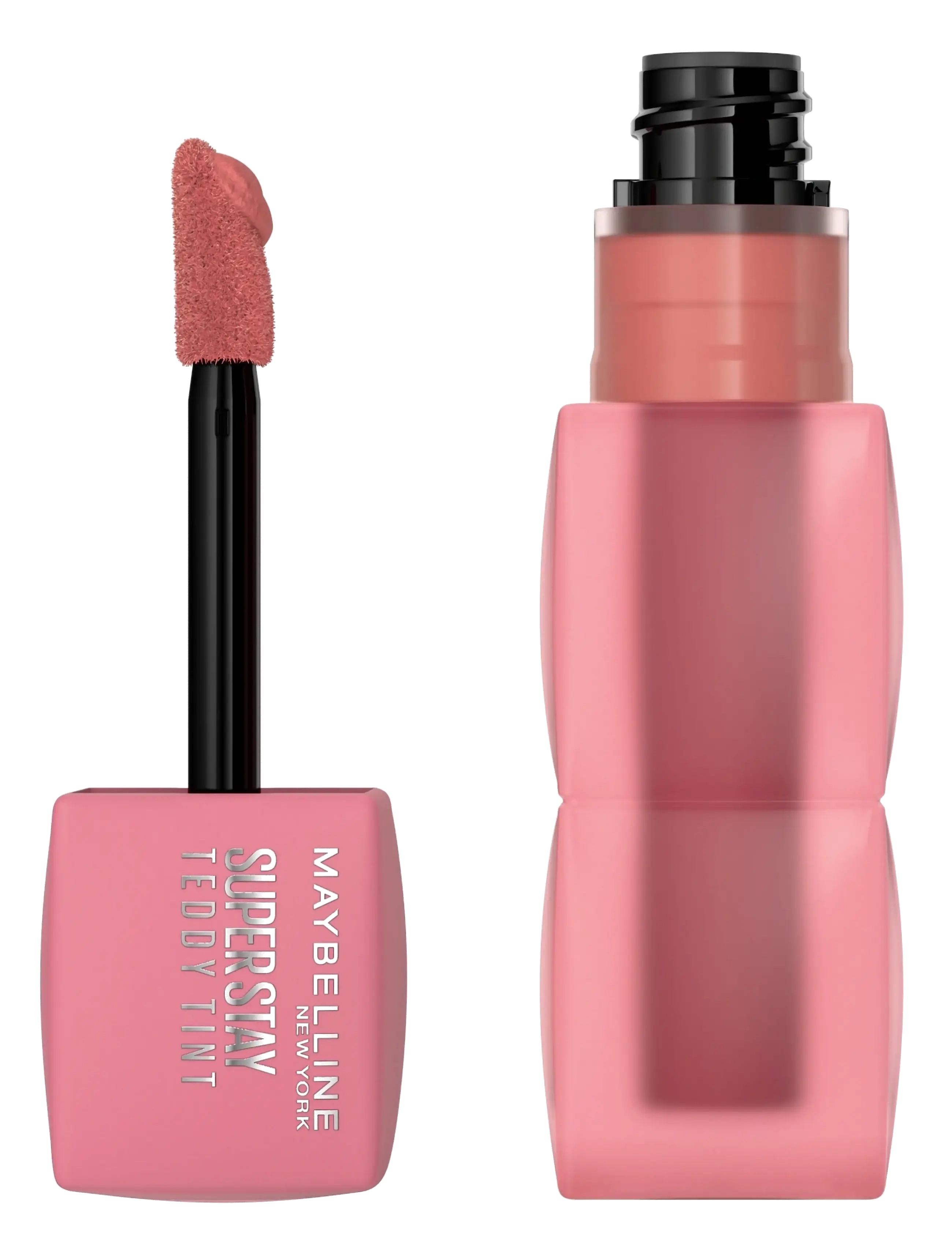 Maybelline Maybelline New York Super Stay Teddy Tint Liquid Lipstick - Læbestifter - 90 RIBBON TIED / pink/rose