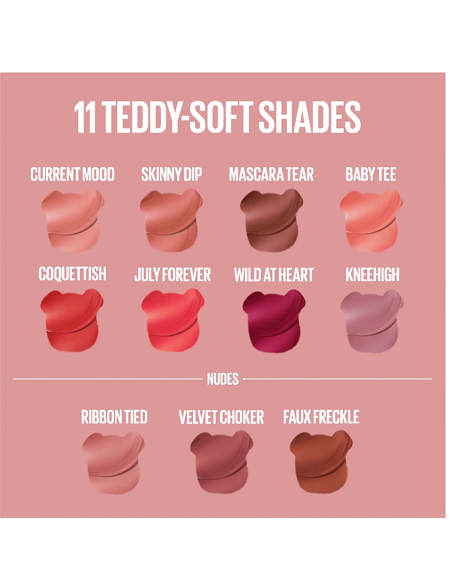 Maybelline - Maybelline New York Super Stay Teddy Tint Liquid Lipstick - makeup - 105 velvet chocker - 3