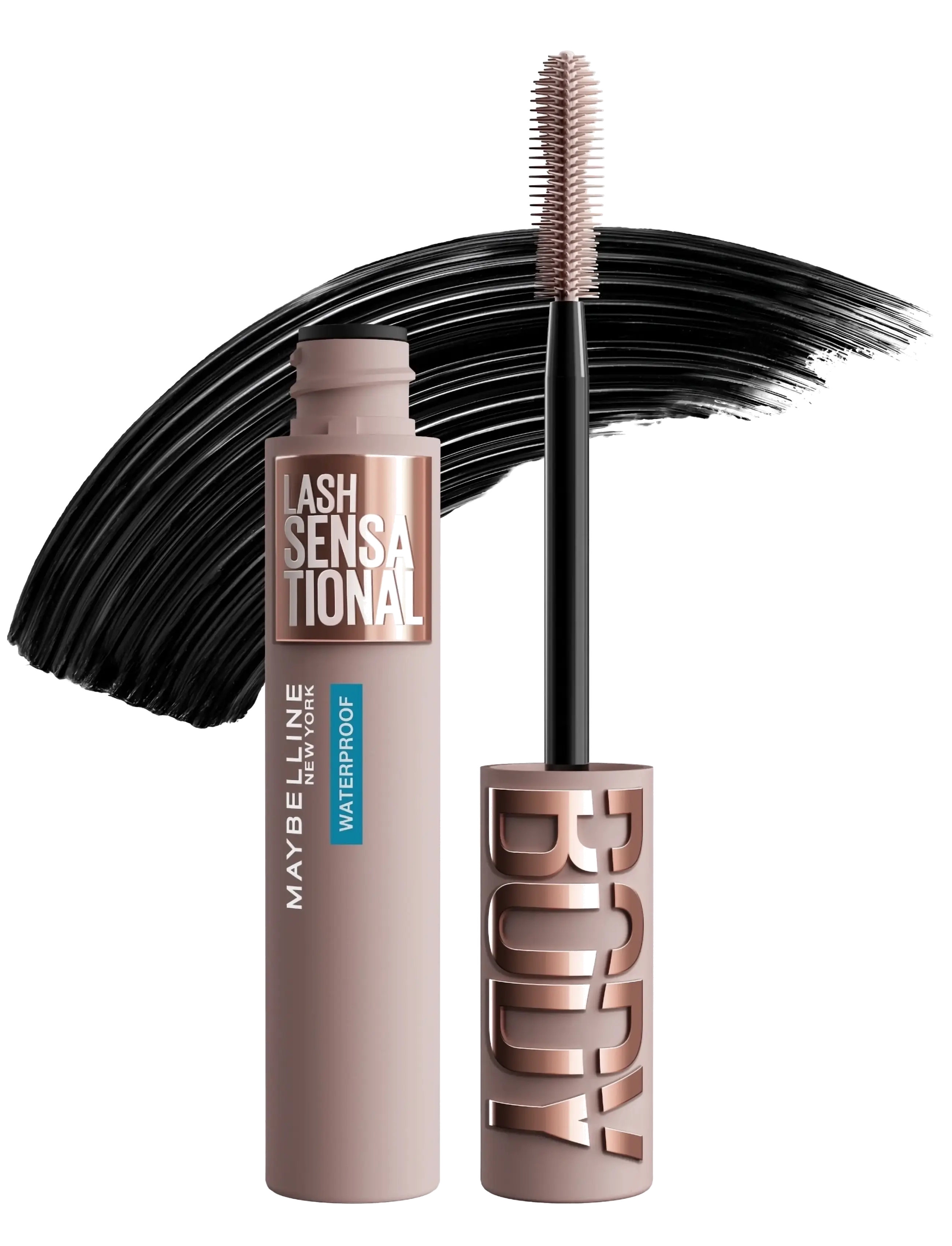 Maybelline - Maybelline New York Lash Sensational Body Waterproof Mascara - Øjne & bryn - very black - 2