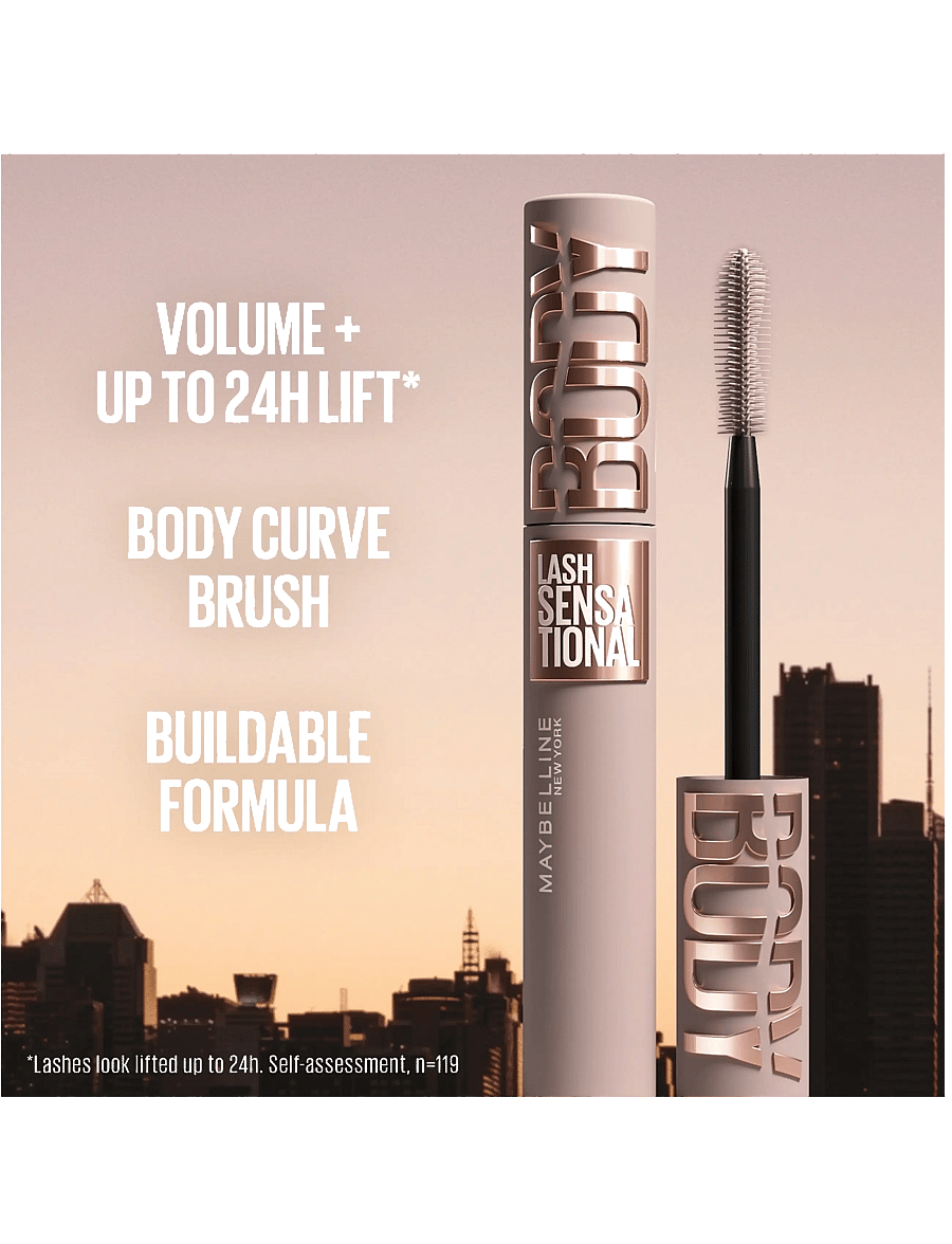 Maybelline - Maybelline New York Lash Sensational Body Waterproof Mascara - Øjne & bryn - very black - 4
