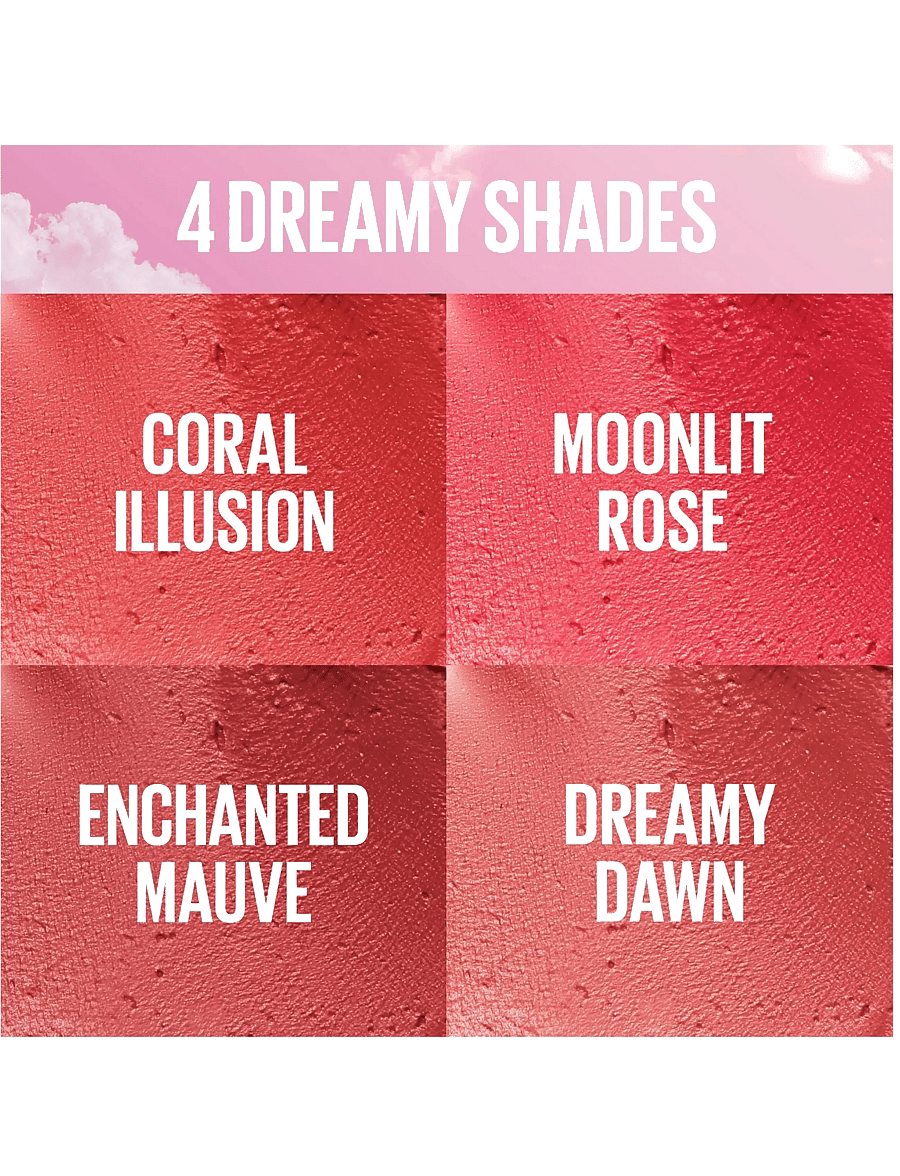 Maybelline - Maybelline New York Cloudtopia Cheek & Lip Mousse - makeup - 9 dreamy dawn - 5