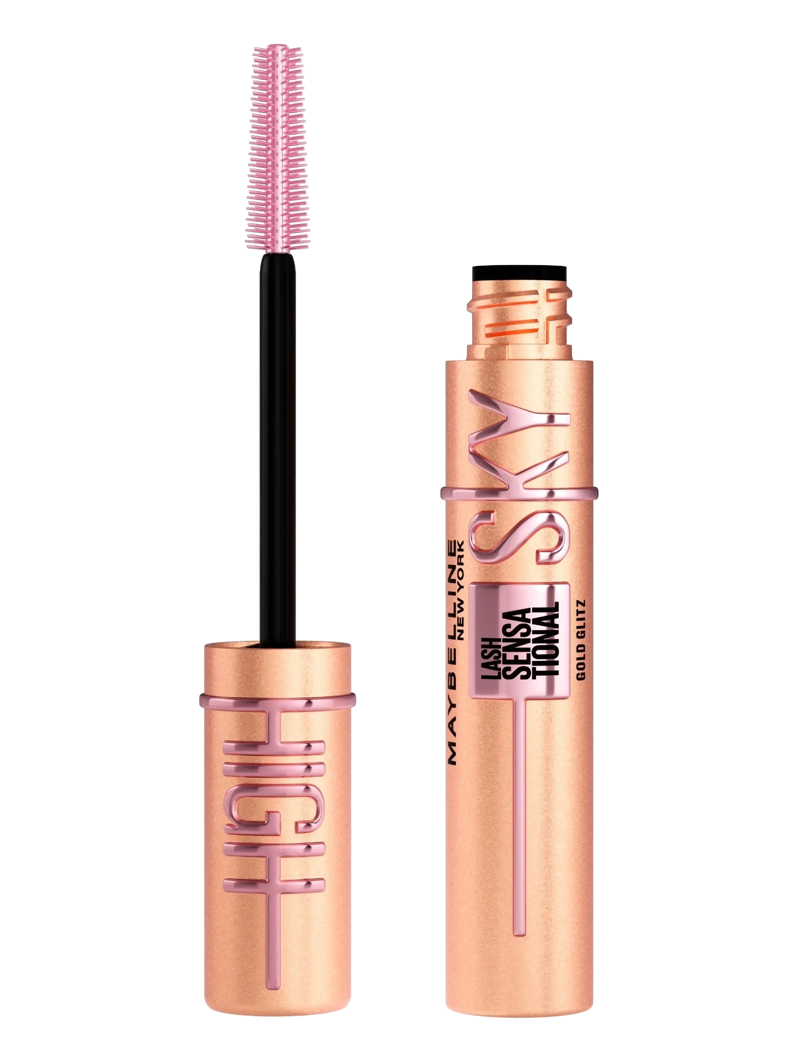 Maybelline New York Lash Sensational Sky High Mascara Gold Glitz 7,5 Ml, Mascara, Guld, Str: 7.5 ML