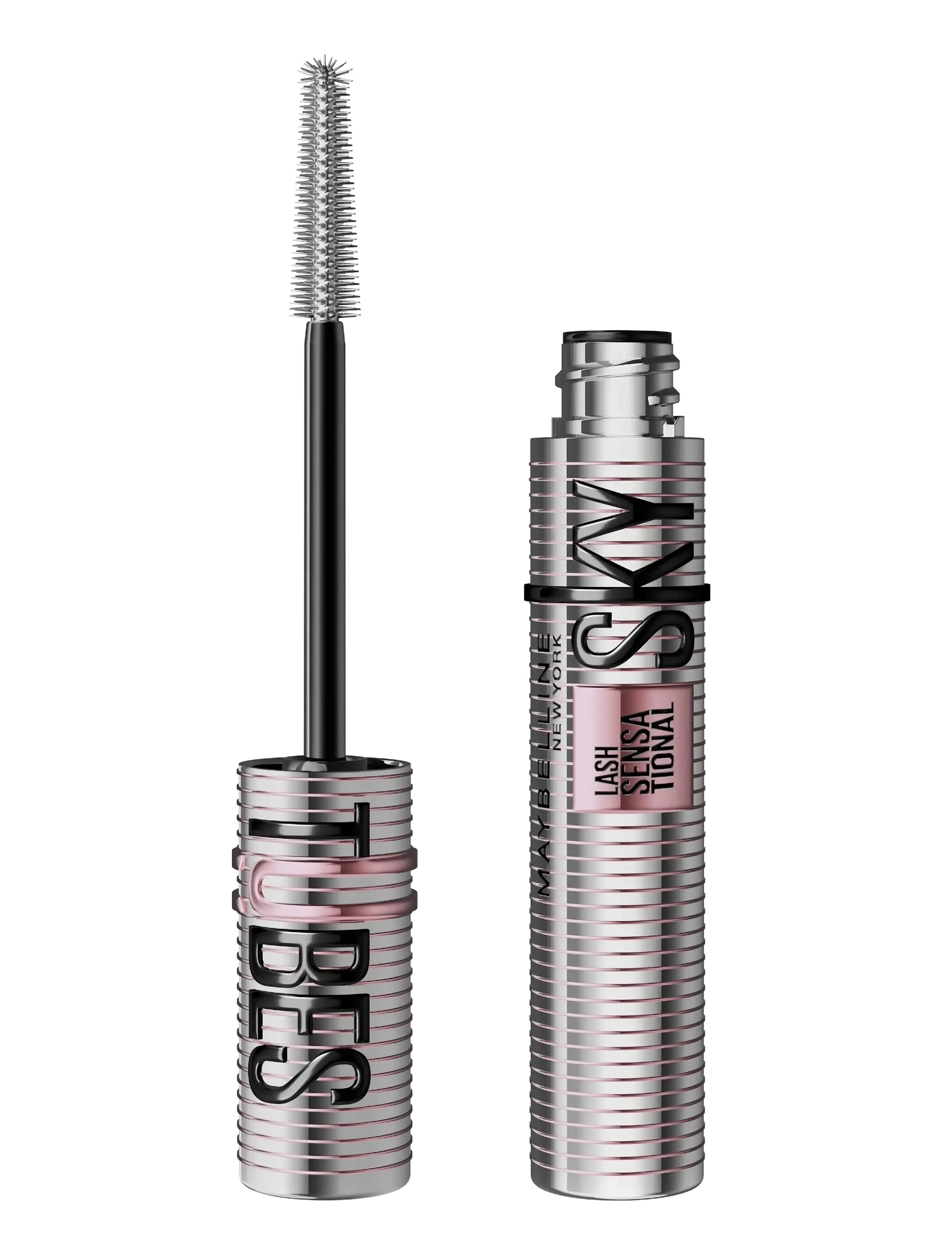 Maybelline New York Lash Sensational Sky Tubes Mascara Black 7,2 Ml, Mascara, Sort, Str: 7.2 ML