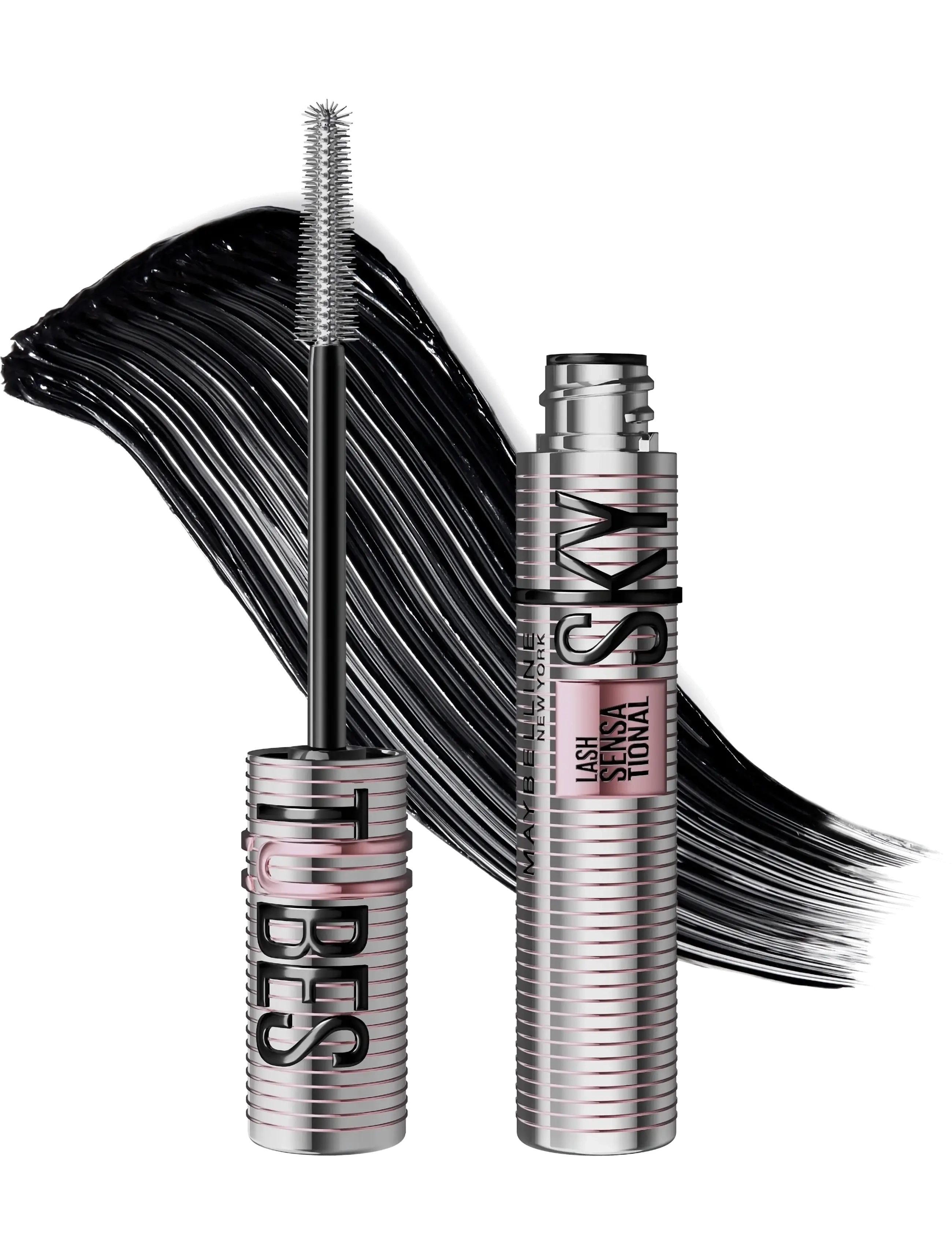 Maybelline - Maybelline New York Lash Sensational Sky Tubes Mascara Black 7,2 ml - Øjne & bryn - black - 1