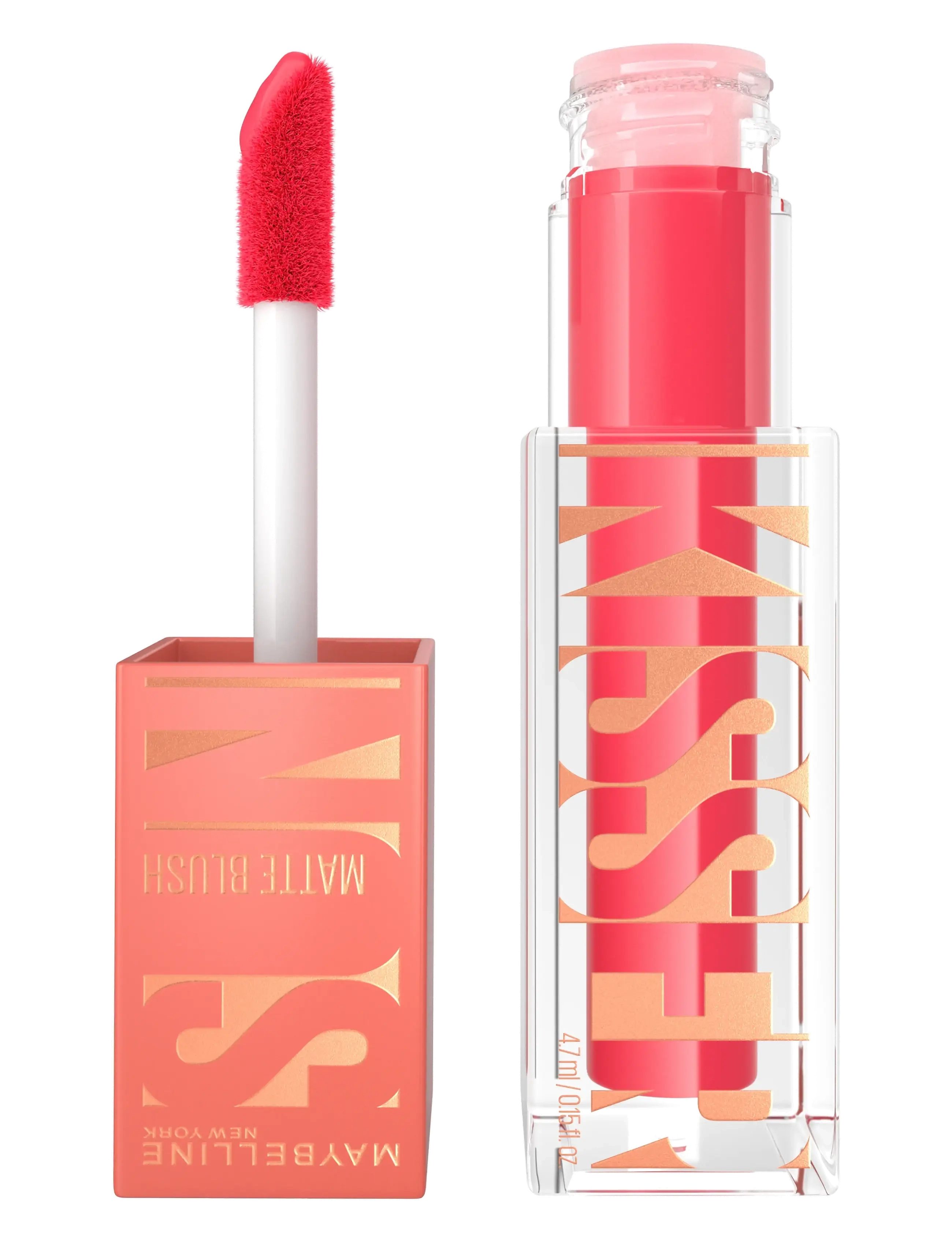 Maybelline Maybelline New York Sunkisser Hazy Matte Blush 35 Spritzy Orange 5,4 ml, 4.7 ml, Pink, Læber > Lipgloss, Dame