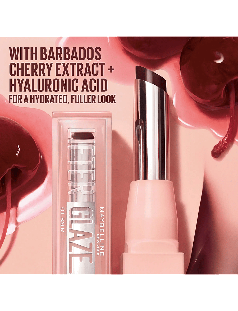 Maybelline - Maybelline New York Lifter Glaze Lip Balm 03 Rose Bite 4,4 g - huulepalsamid - acai glaze - 4
