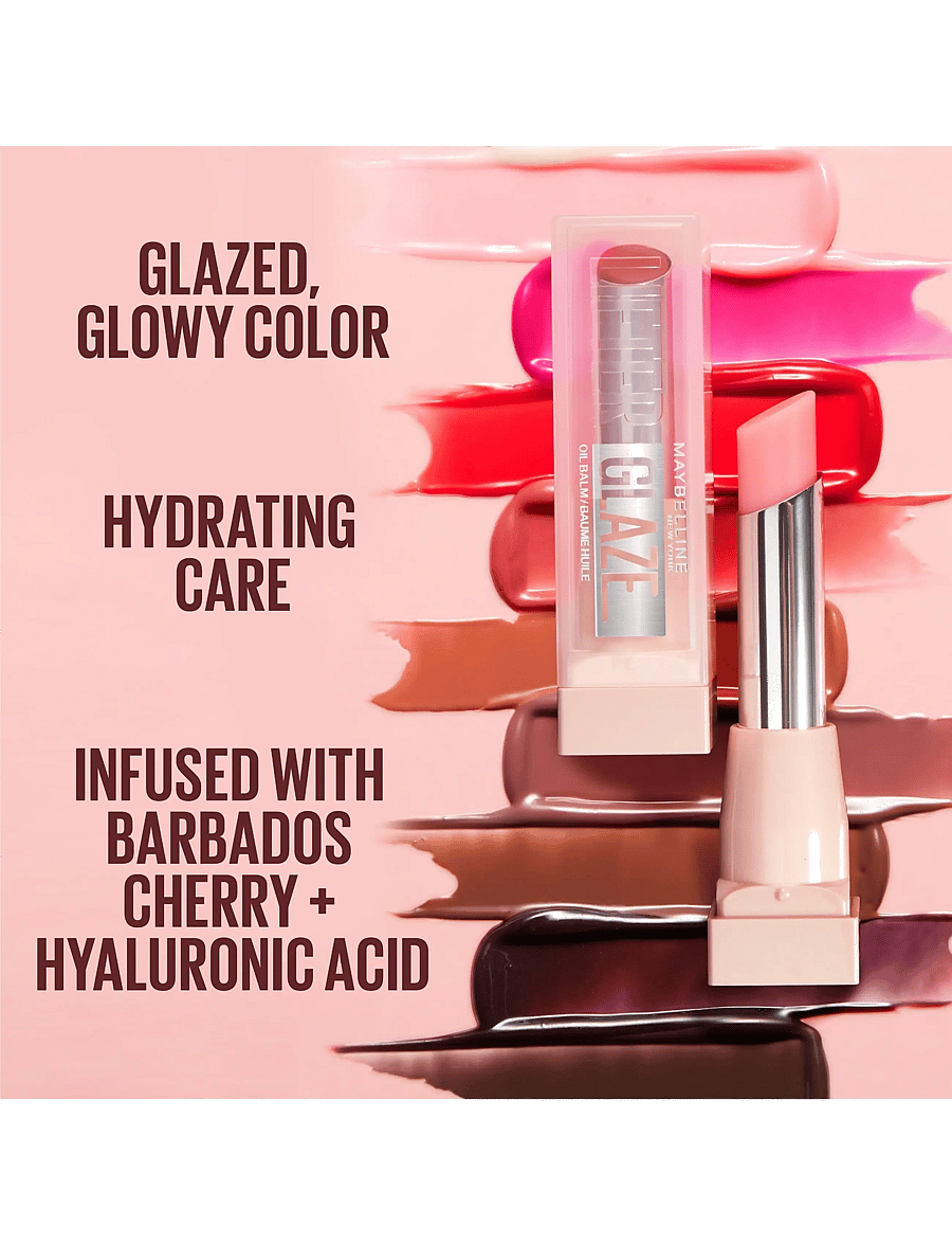 Maybelline - Maybelline New York Lifter Glaze Lip Balm 03 Rose Bite 4,4 g - makeup - peach quench - 2