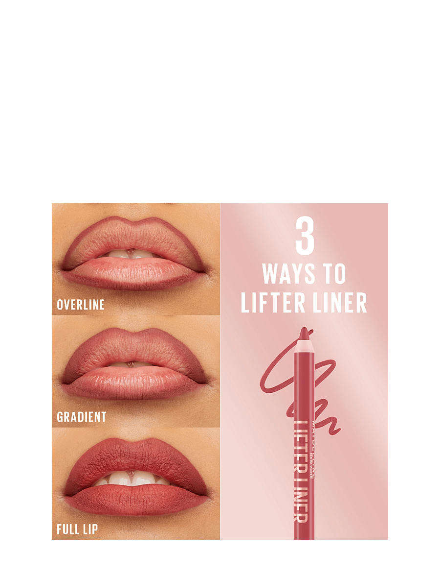Maybelline - Maybelline New York Lifter Liner 04 Out Of Line läppenna 1,2 g - makeup - big lift - 3