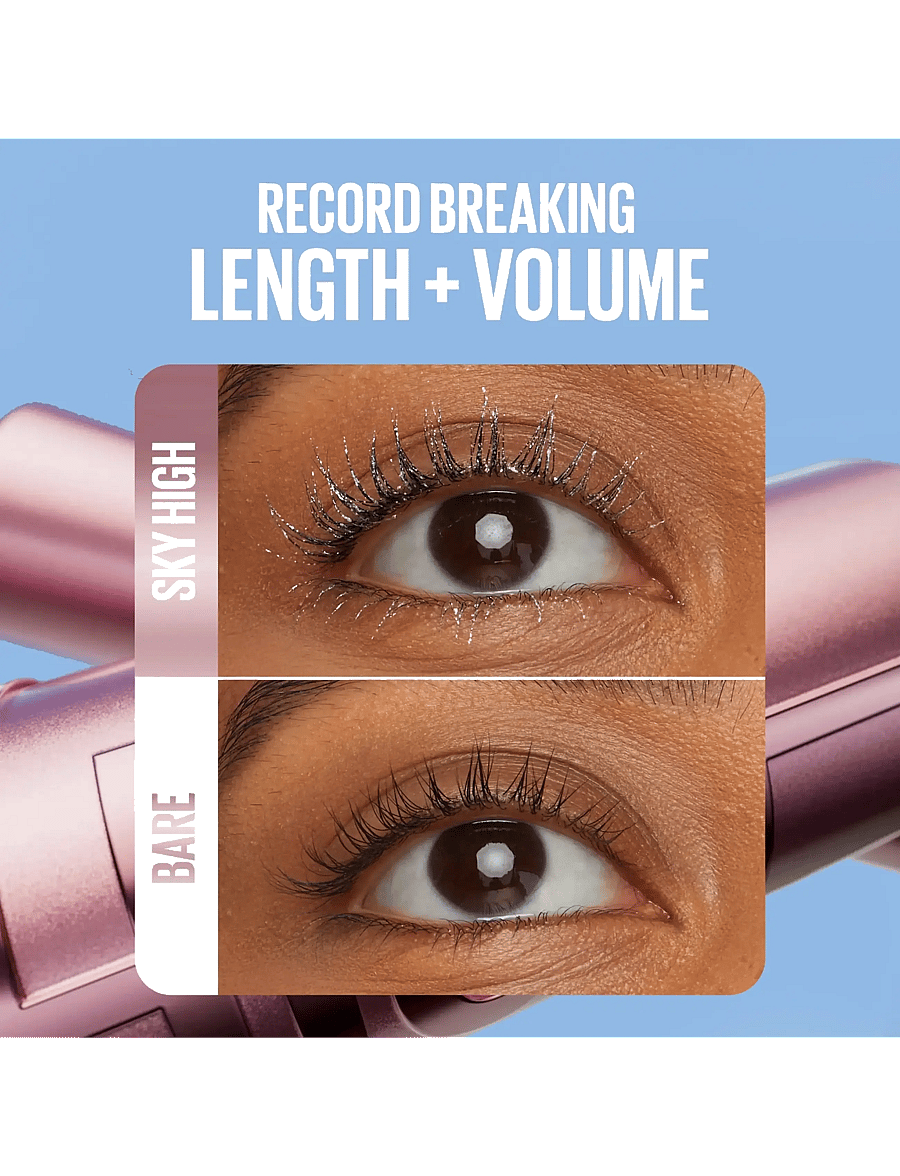 Maybelline - Maybelline New York Lash Sensational Sky High Mascara Plum Twilight 7 ml - silmad ja kulmud - space diamond - 2