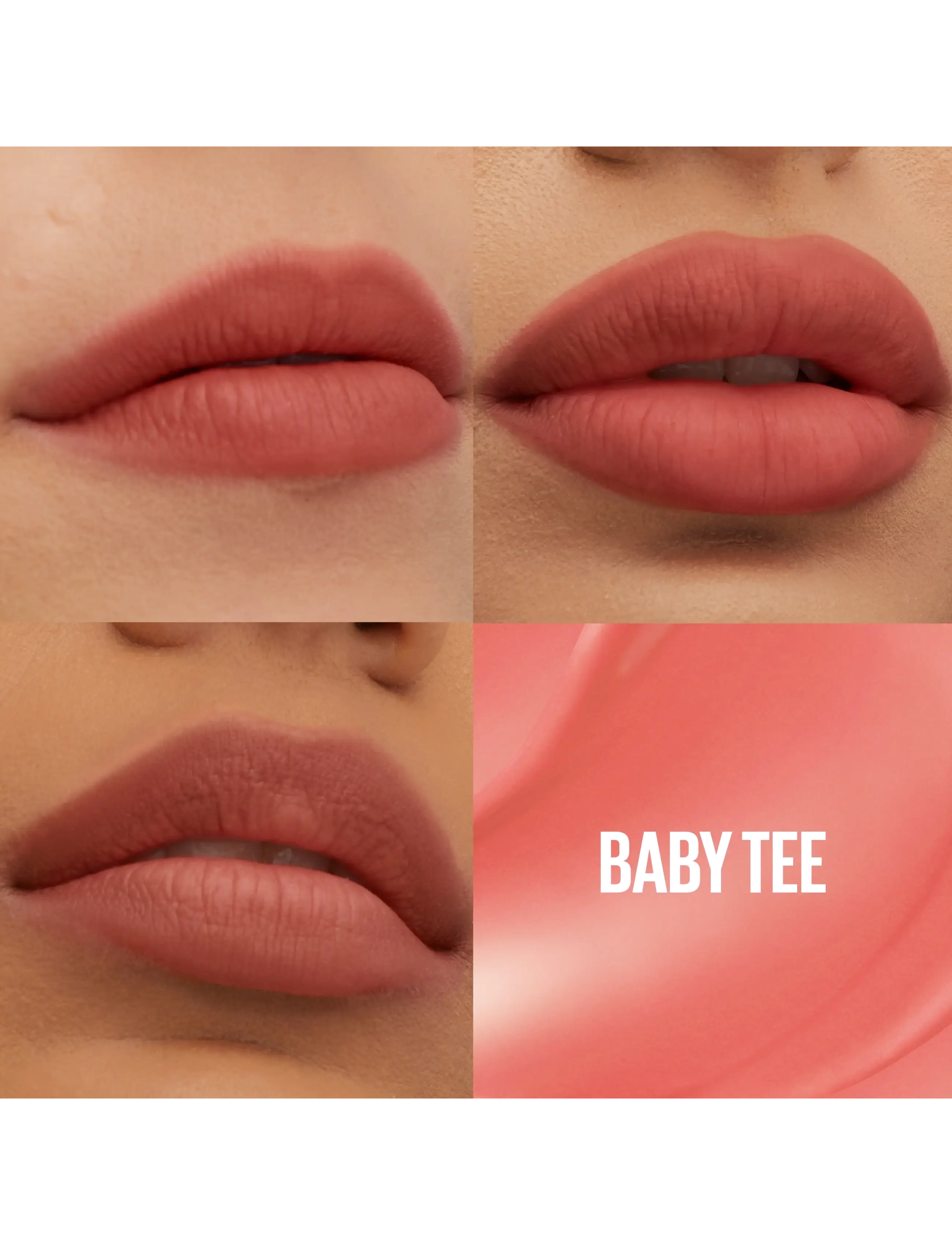 Maybelline - Maybelline New York Superstay Teddy Tint läppstift 55 Kneehigh 5 ml - makeup - baby tee - 2