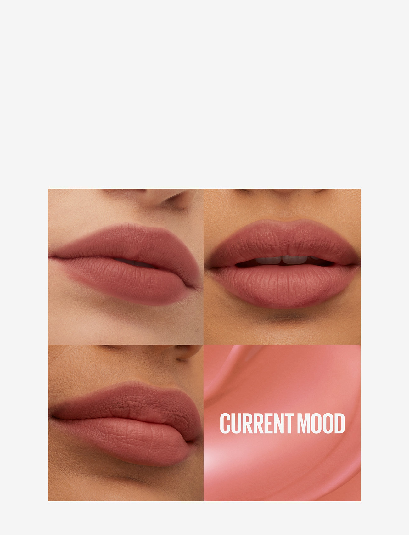 Maybelline - Maybelline New York Superstay Teddy Tint läppstift 55 Kneehigh 5 ml - makeup - current mood - 1