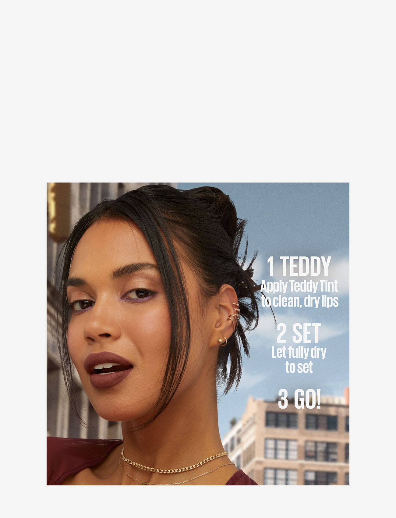 Maybelline - Maybelline New York Superstay Teddy Tint läppstift 55 Kneehigh 5 ml - makeup - current mood - 5