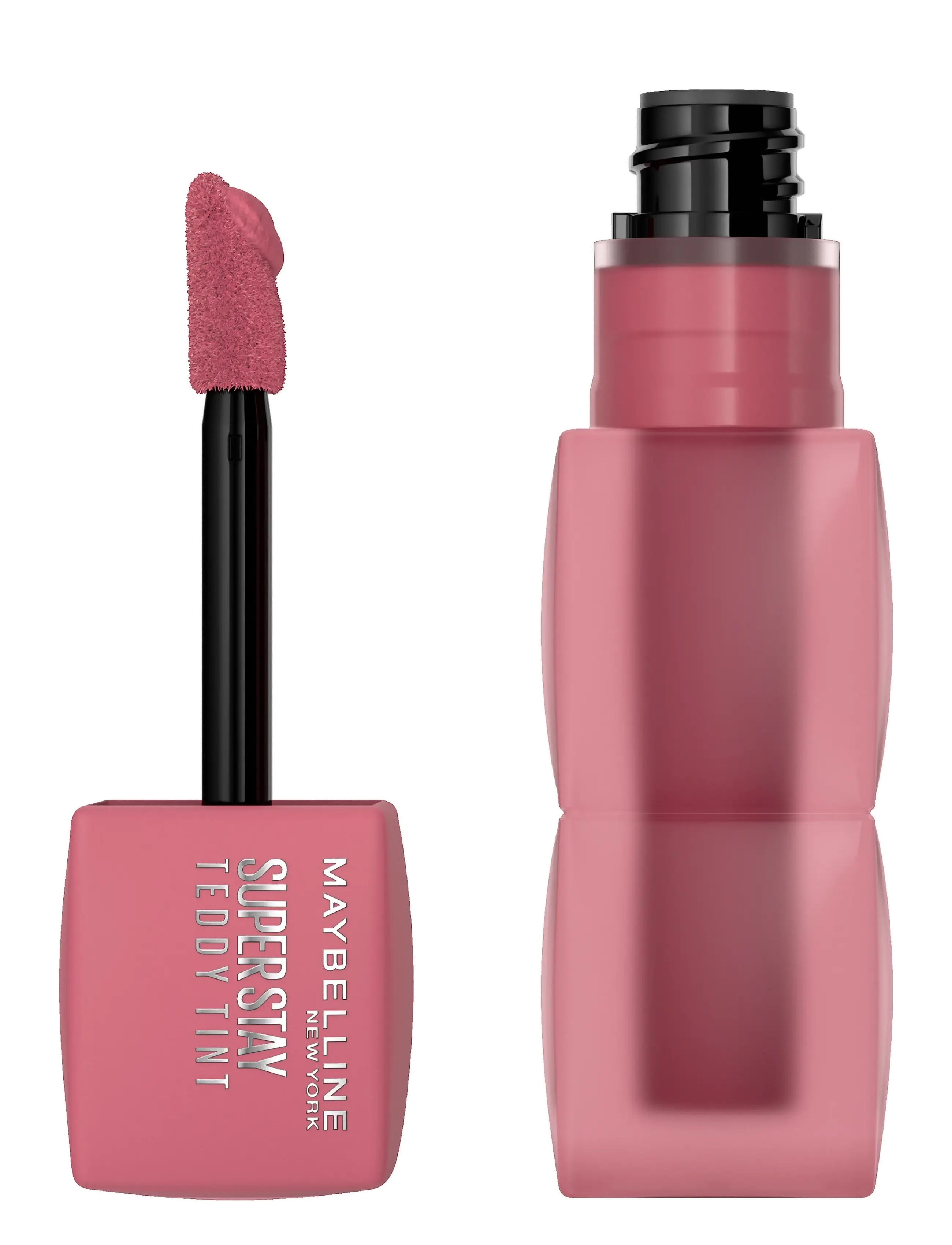 Maybelline Maybelline New York Superstay Teddy Tint läppstift 55 Kneehigh 5 ml - Maybelline - KNEEHIGH / pink/rose