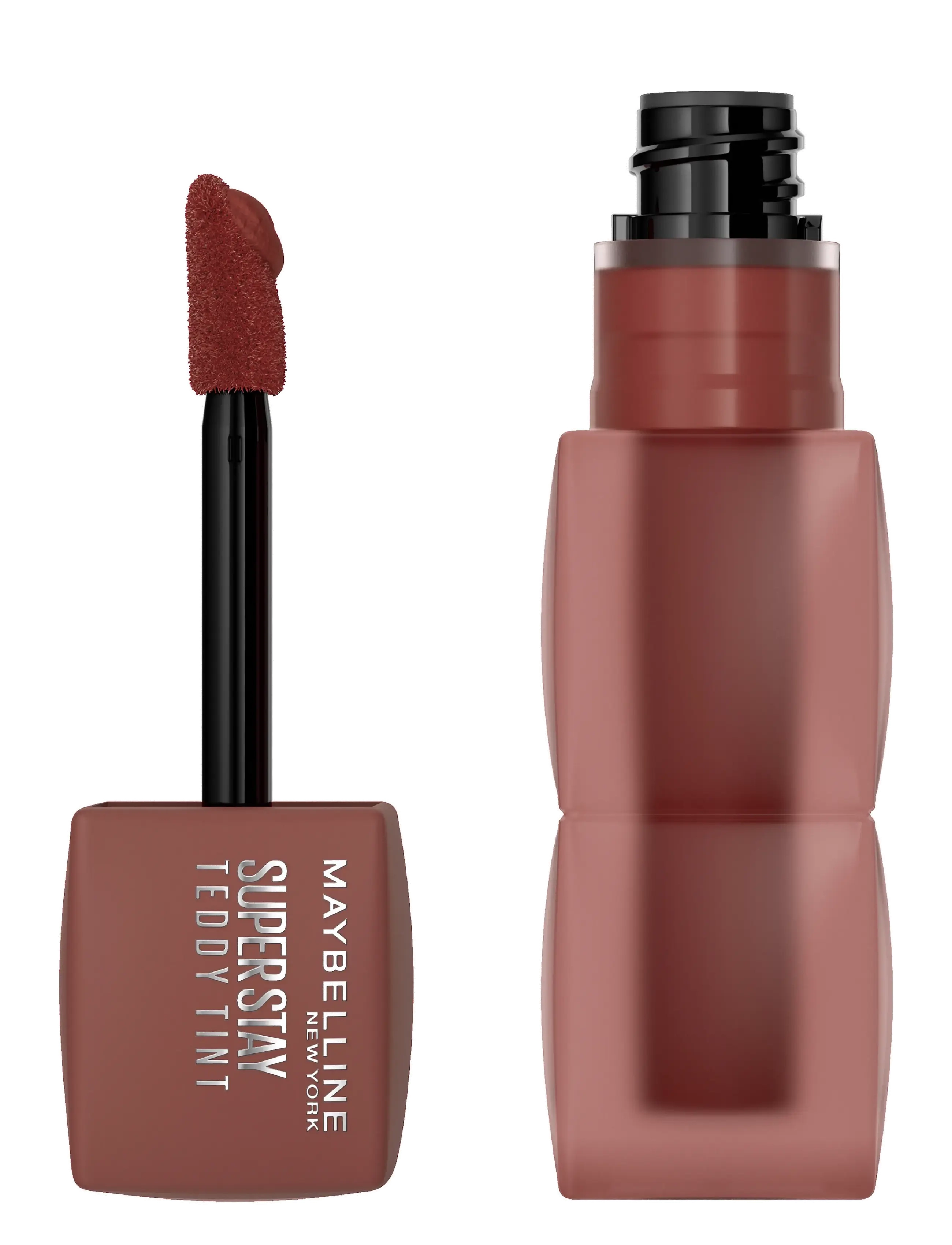 Maybelline Maybelline New York Superstay Teddy Tint Läppstift 55 Kneehigh 5 ml, 5 ml, Brown, Læber > Læbestift, Dame