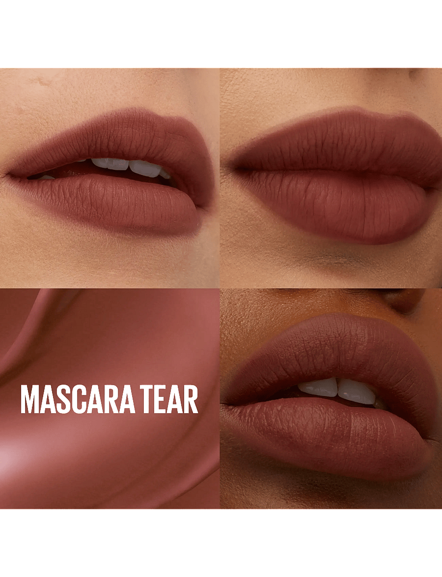 Maybelline - Maybelline New York Superstay Teddy Tint läppstift 55 Kneehigh 5 ml - lip stain - mascara tear - 2