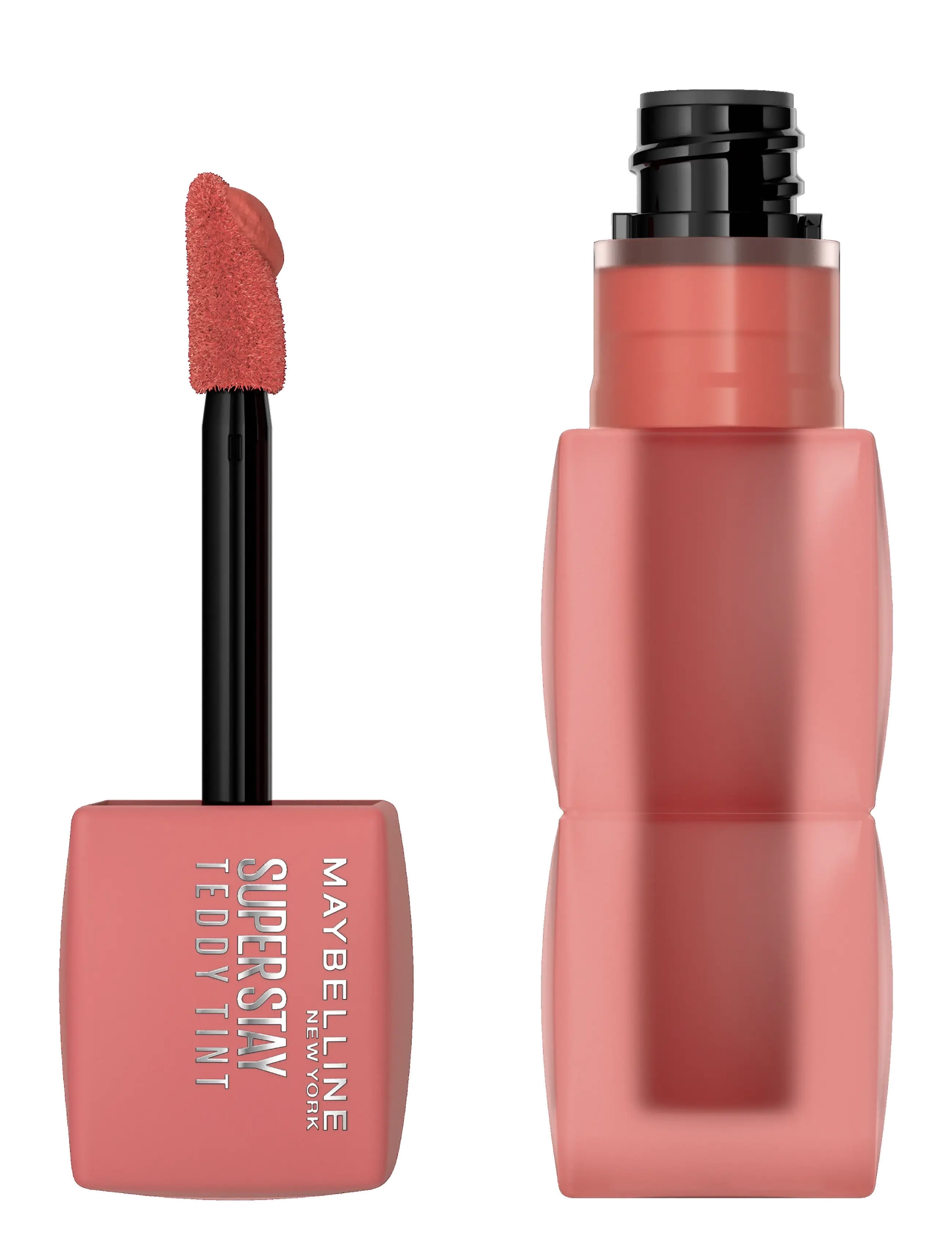 Maybelline Maybelline New York Superstay Teddy Tint läppstift 55 Kneehigh 5 ml - Maybelline - SKINNY DIP / pink/rose