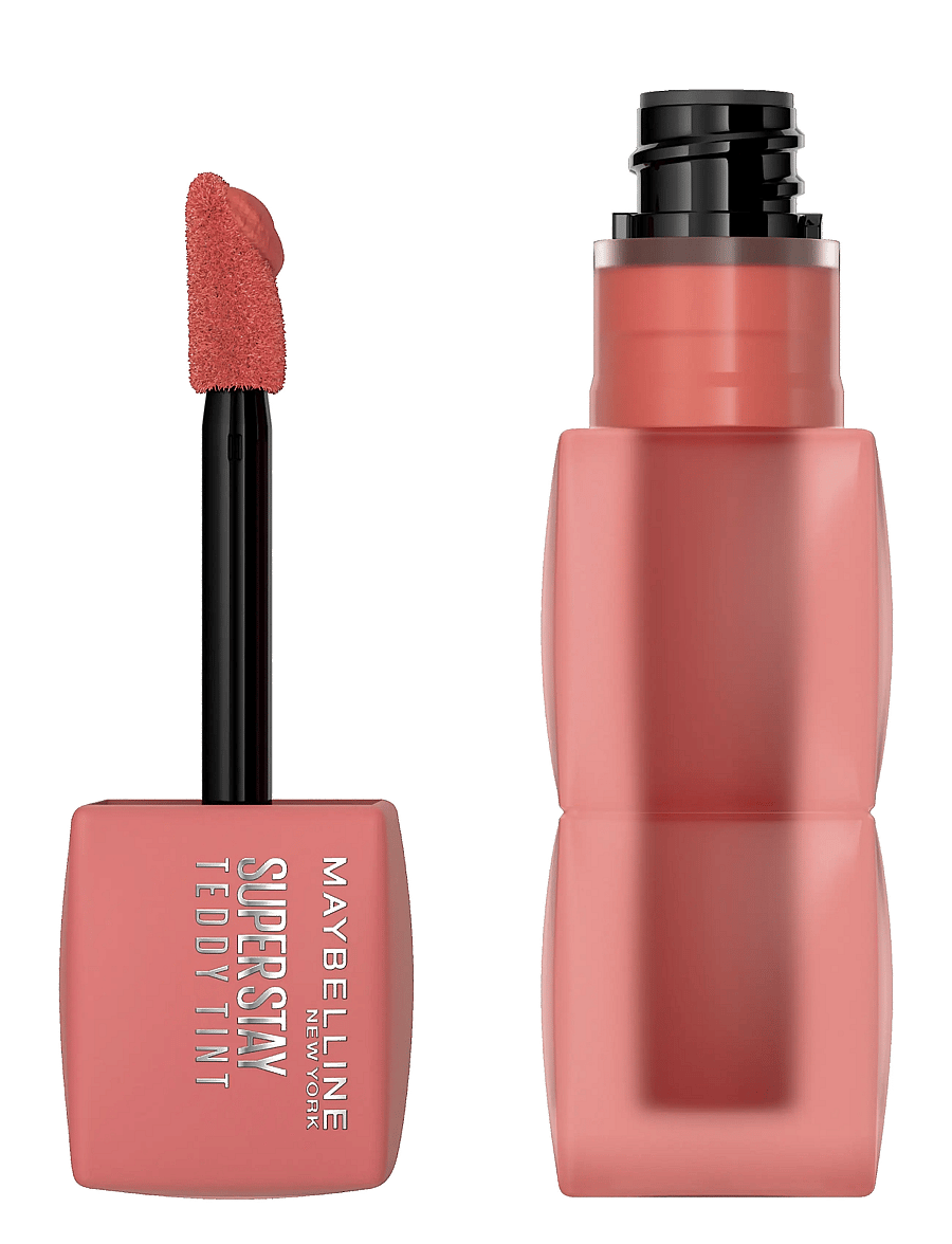 Maybelline - Maybelline New York Super Stay Teddy Tint Liquid Lipstick 55 Kneehigh 5 ml - lip stain - skinny dip - 0