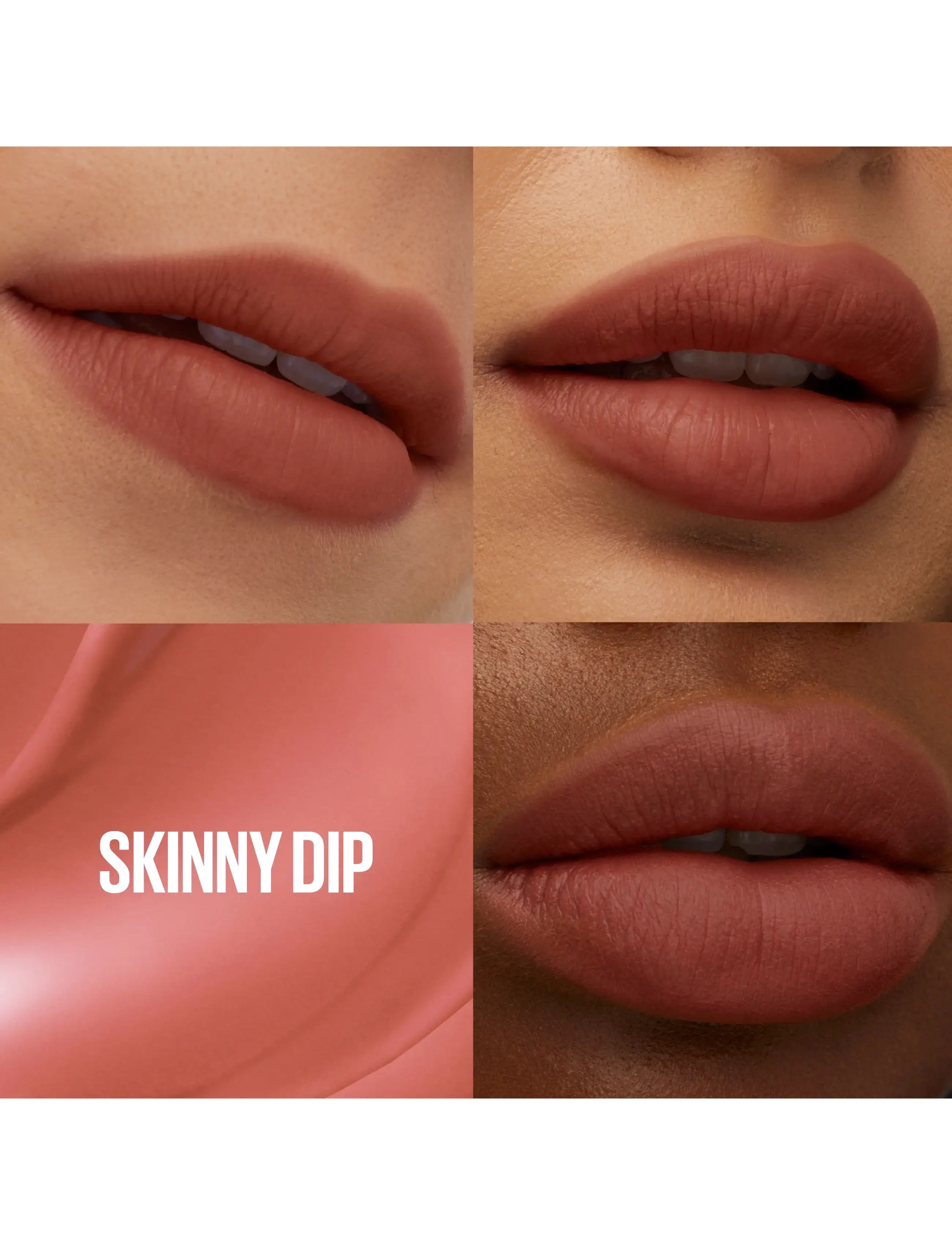 Maybelline - Maybelline New York Superstay Teddy Tint läppstift 55 Kneehigh 5 ml - lip stain - skinny dip - 2