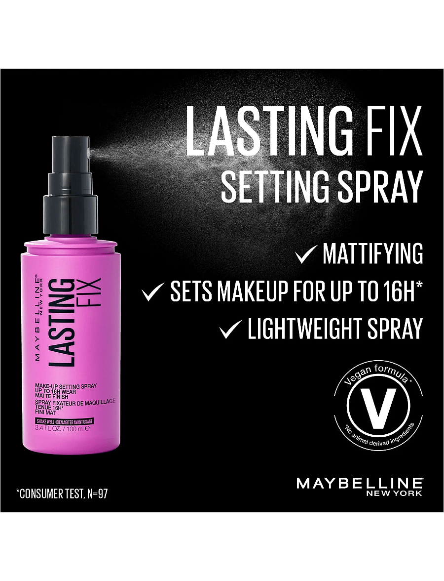 Maybelline - Maybelline Lasting Fix Makeup Setting Spray 100 Lasting Fix - makeup - transparent - 2