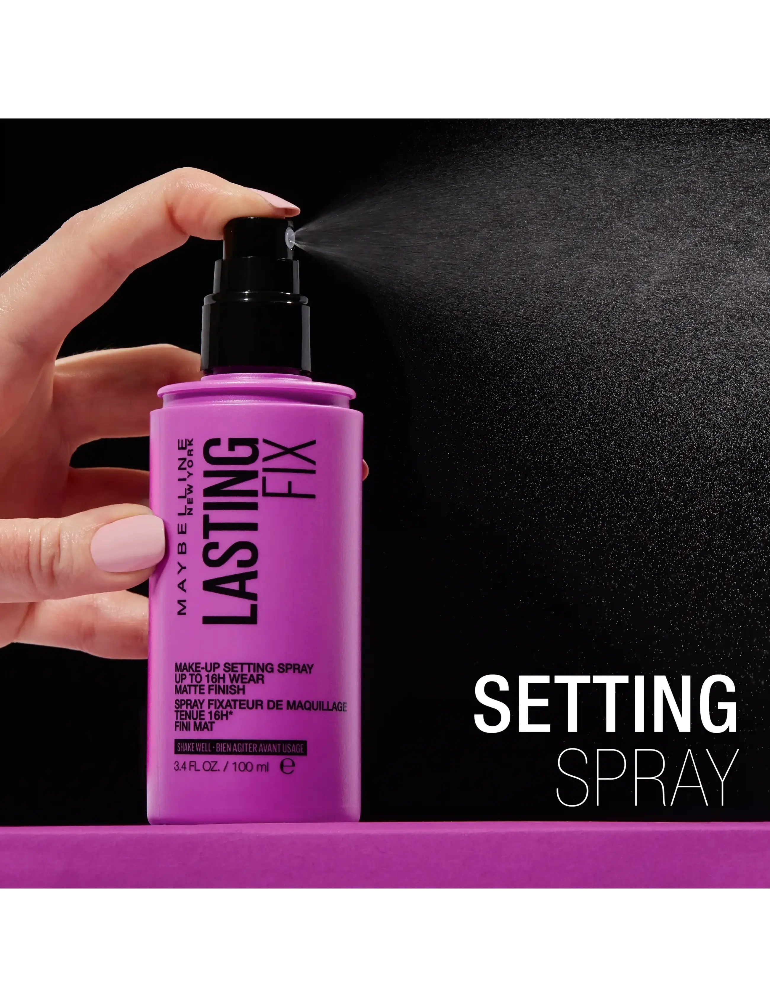 Maybelline - Maybelline New York Lasting Fix Setting Spray 100 ml - makeup - transparent - 4