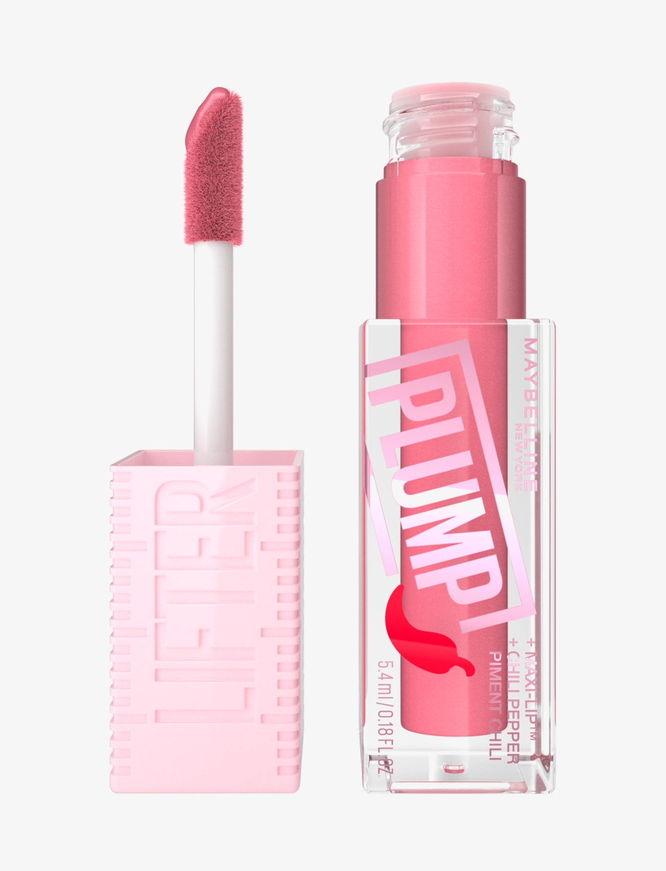 Maybelline New York, Lifter Plump, 001 Blush Blaze, 5.4Ml, Plumper & Filler, Pink, Str: 5.4 ml
