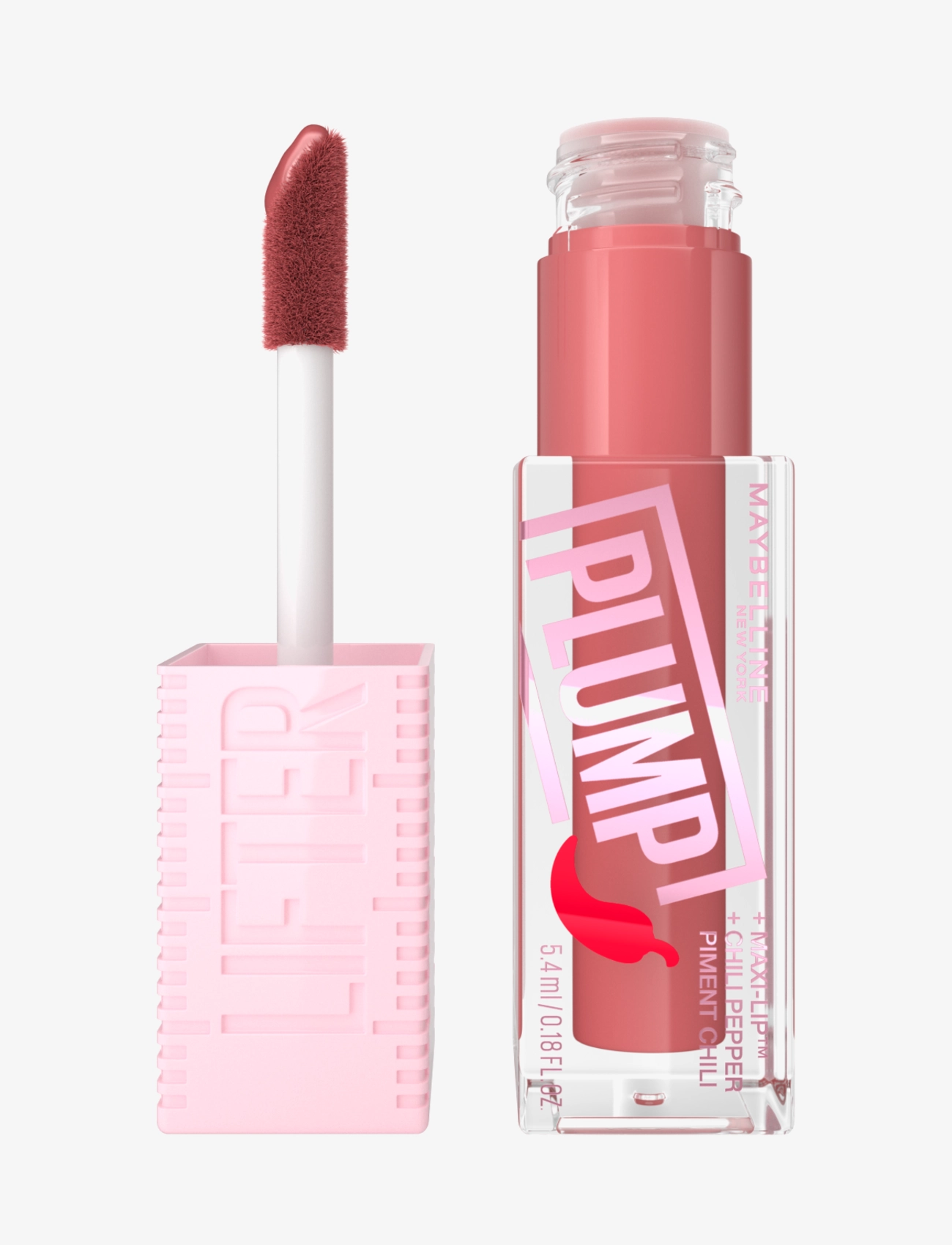 Maybelline Maybelline New York, Lifter Plump, 005 Peach Fever, 5.4ml - Maybelline - PEACH FEVER / pink/rose
