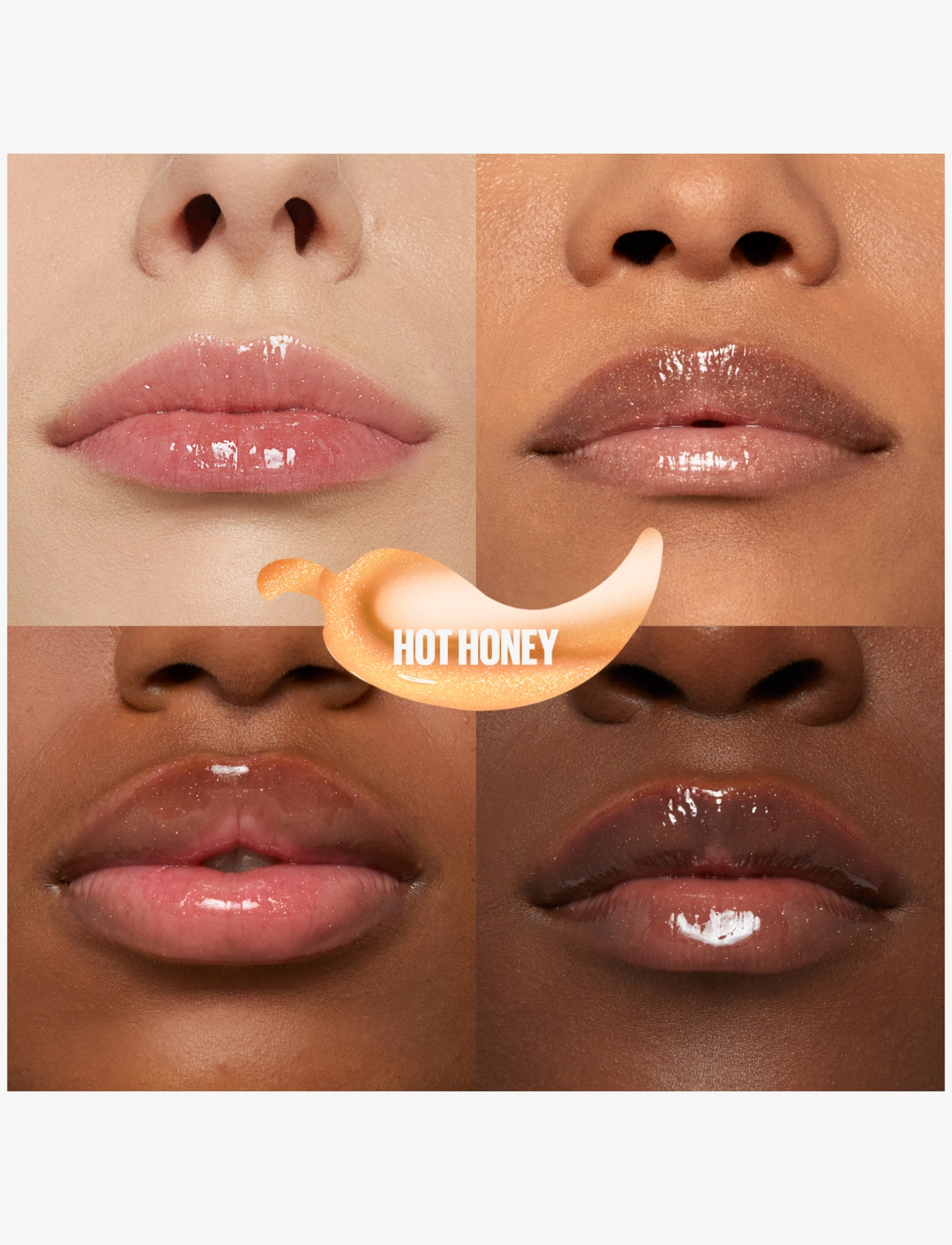 Maybelline New York, Lifter Plump, 008 Hot Honey läppsmink dam – bild 4