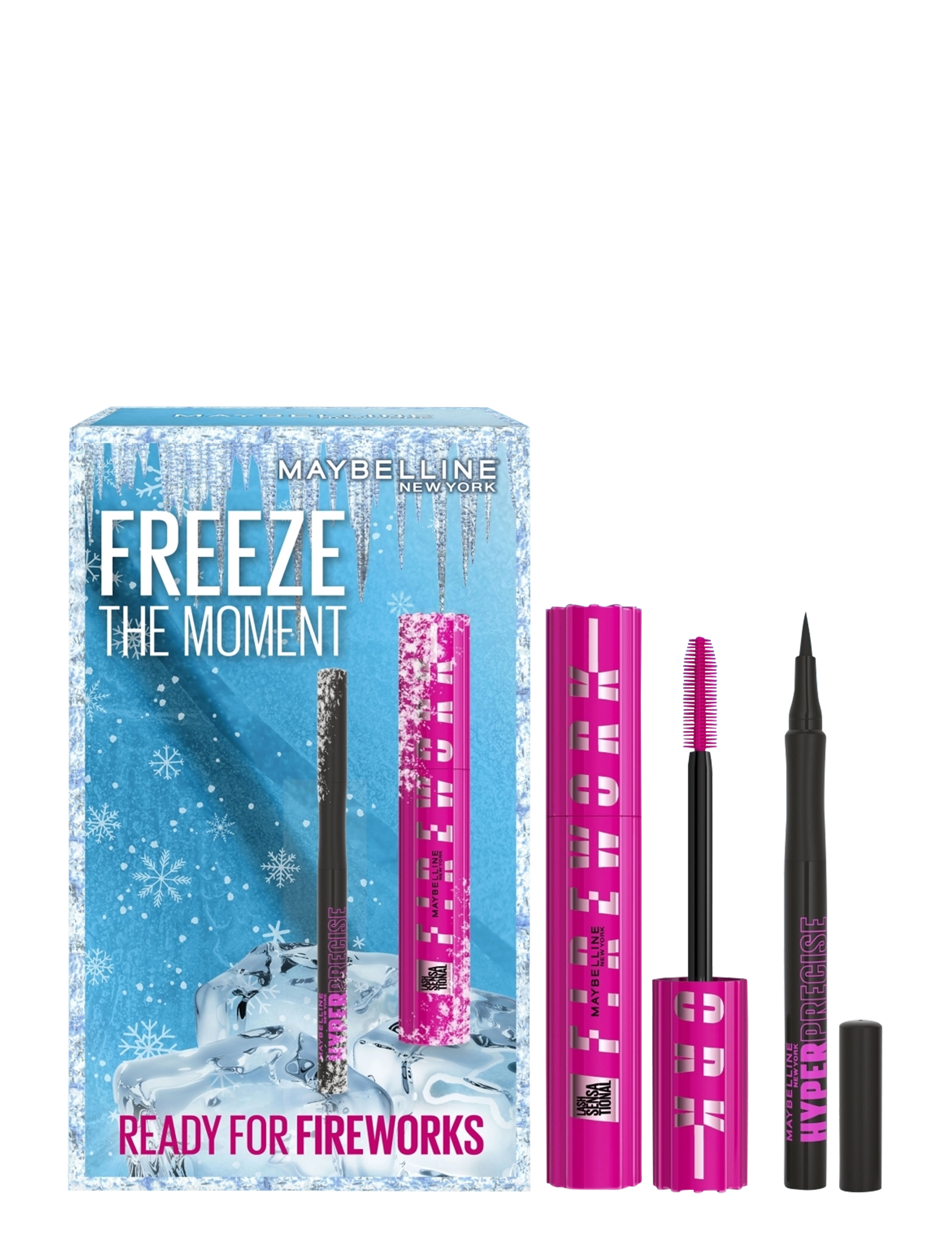 Maybelline New York Ready For Fireworks Gift Box, Makeup Sæt, Nude, Str: ONE SIZE