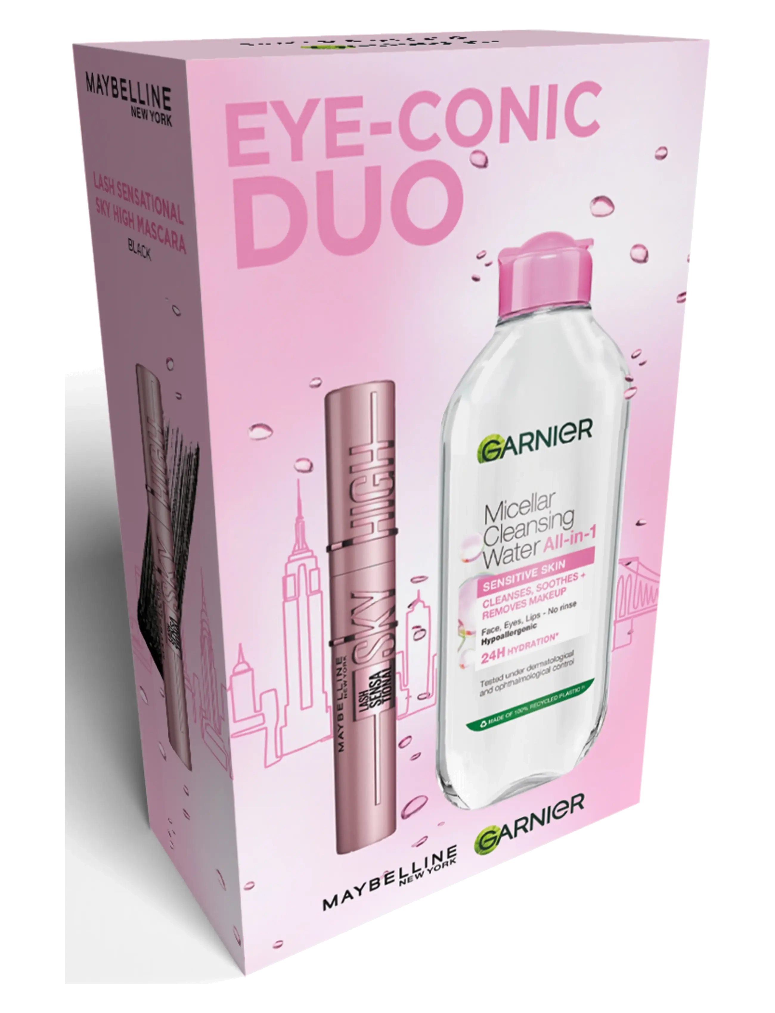 Maybelline Maybelline New York x Garnier Eye-Conic Duo Gift Box - Nahahooldus - CLEAR / undefined