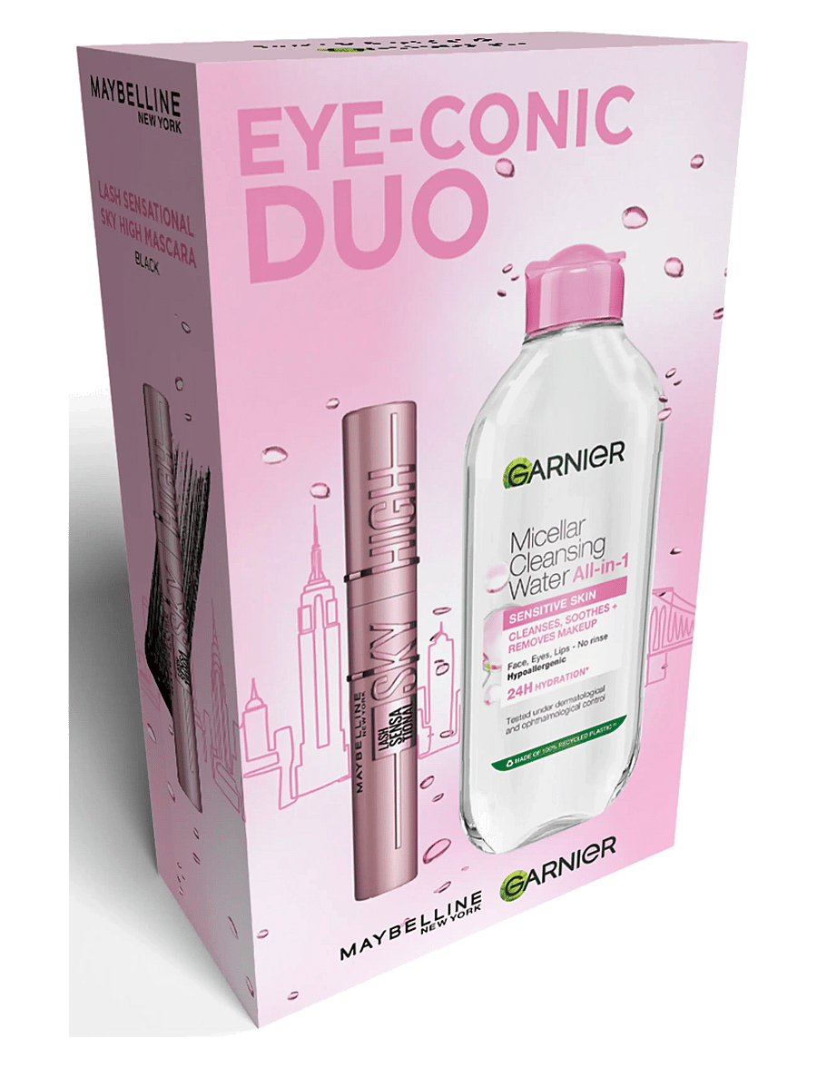 Maybelline - Maybelline New York x Garnier Eye-Conic Duo Gift Box - giftset - clear - 0