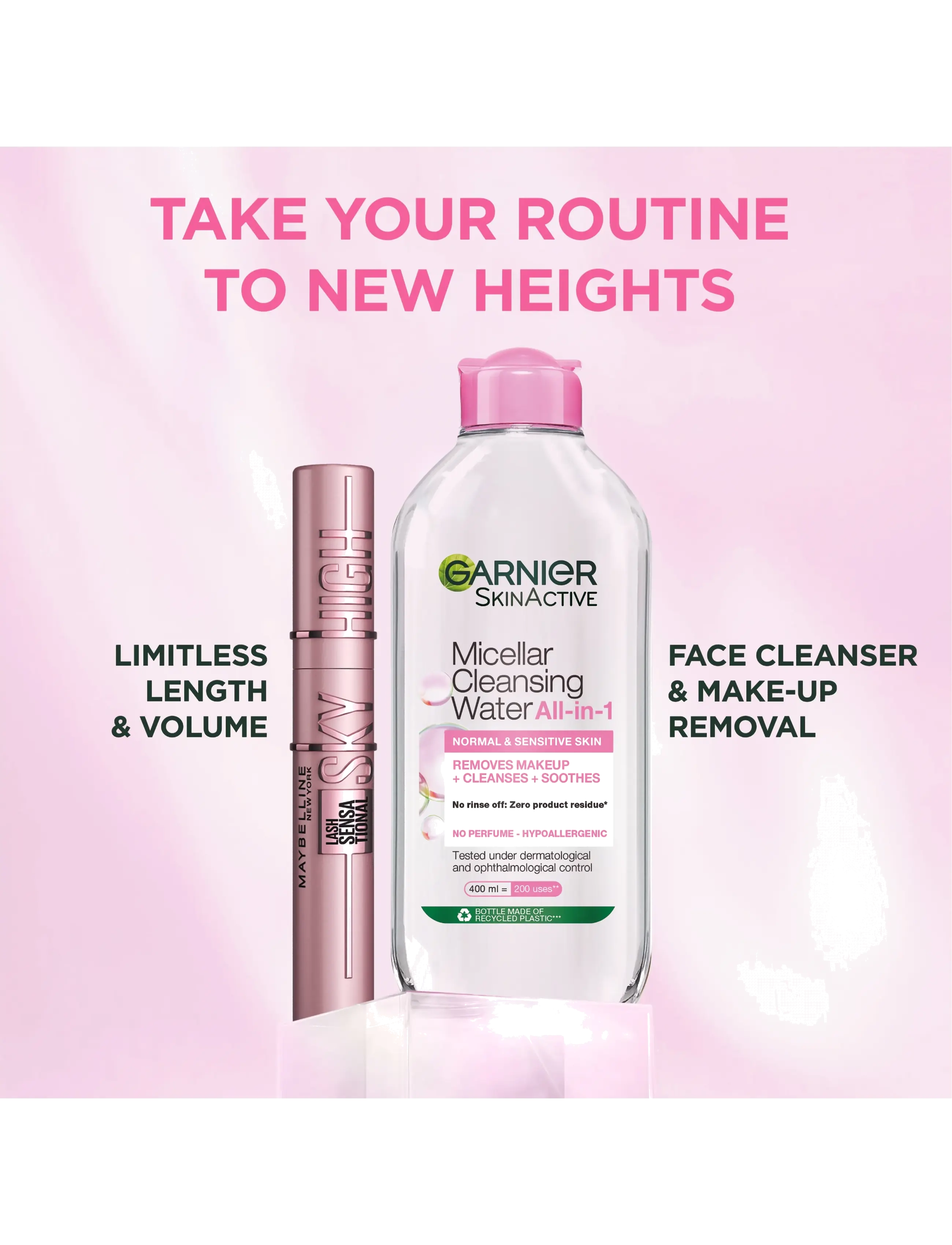 Maybelline - Maybelline New York x Garnier Eye-Conic Duo Gift Box - giftset - clear - 3