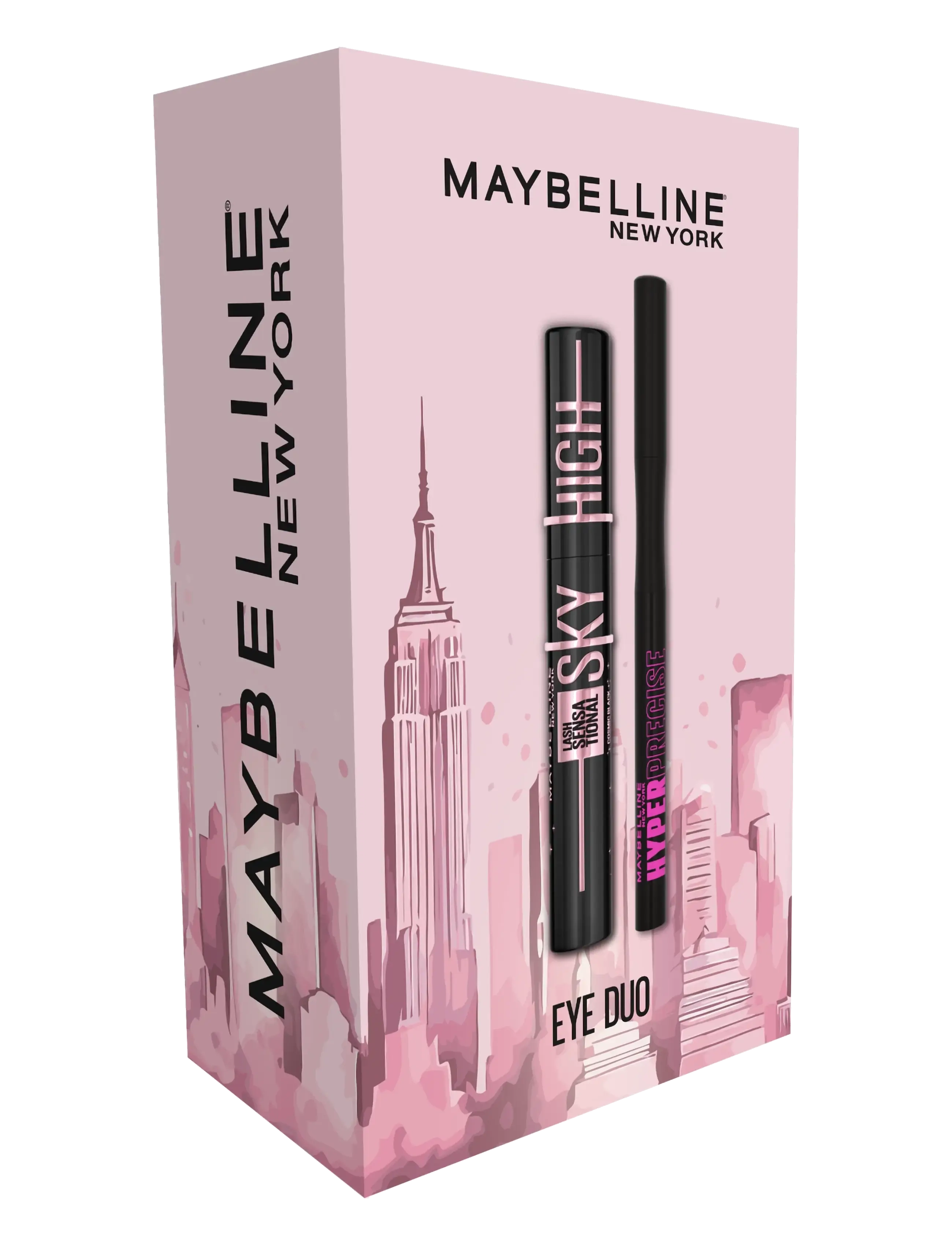 Maybelline Maybelline New York Eye Duo Gift Box - Mascara + Eyeliner - Jumestuskomplektid - CLEAR / undefined