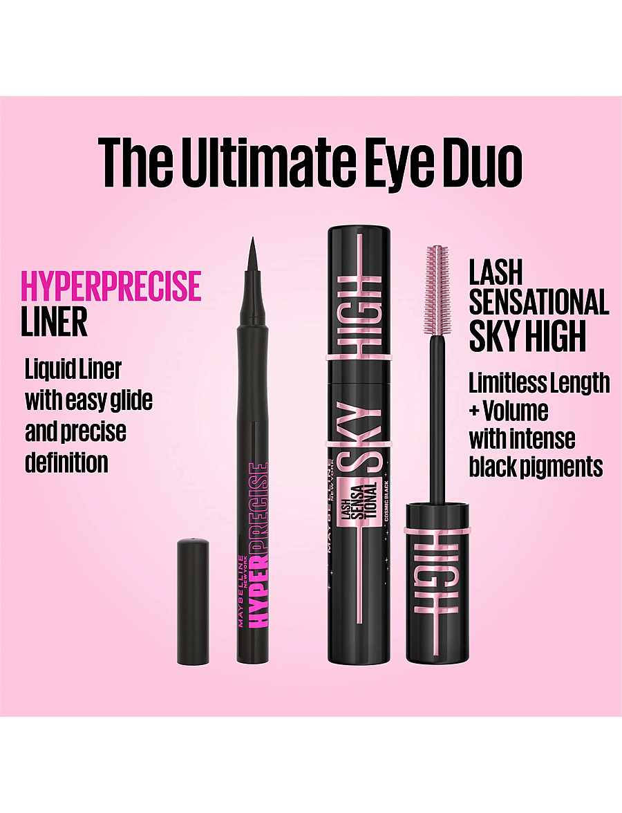 Maybelline - Maybelline New York Eye Duo Gift Box - Mascara + Eyeliner - clear - 1