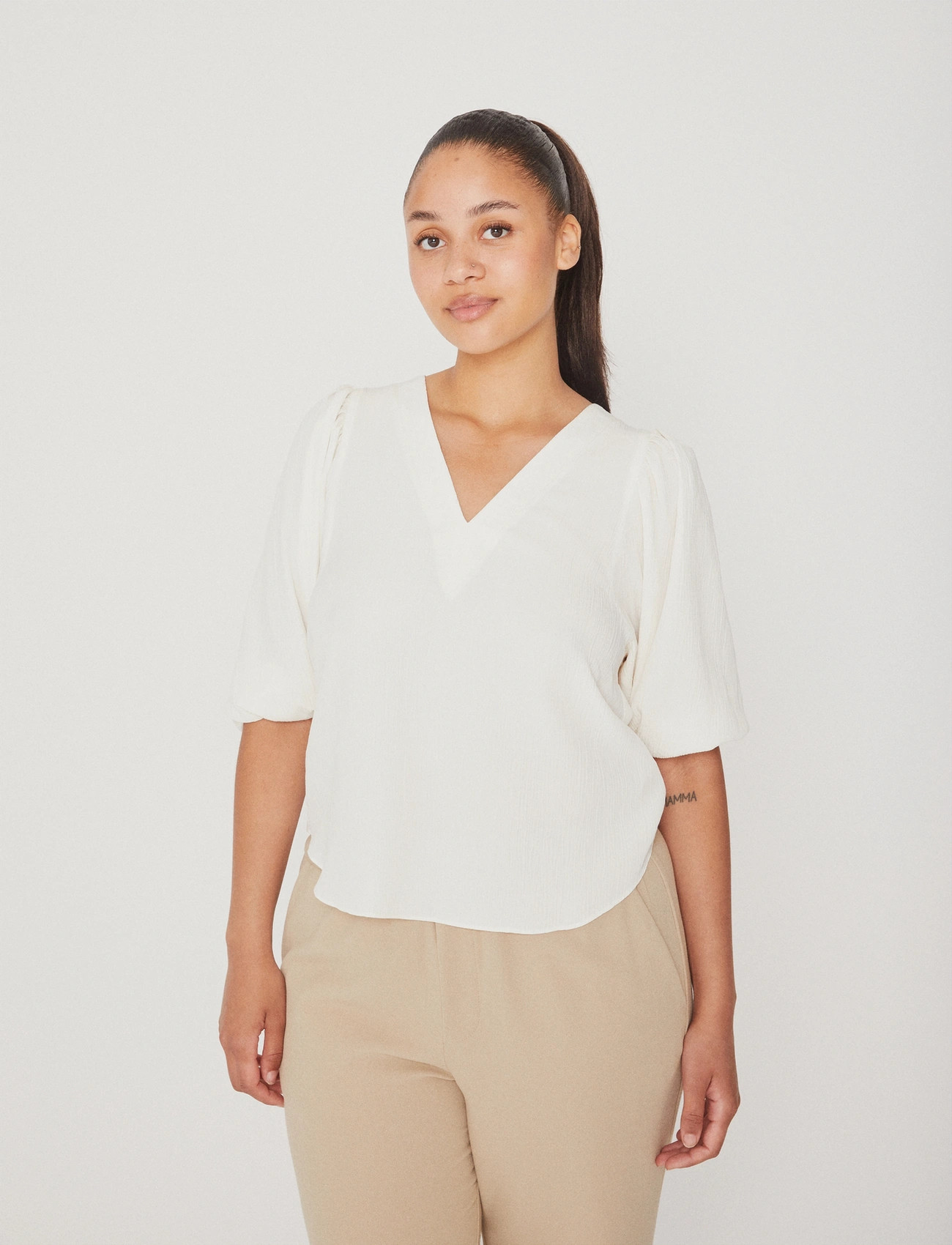 White